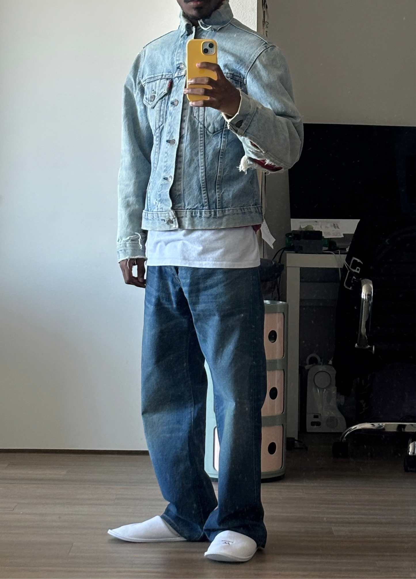 70s “Thrashed” Levis Type 3 Jacket
