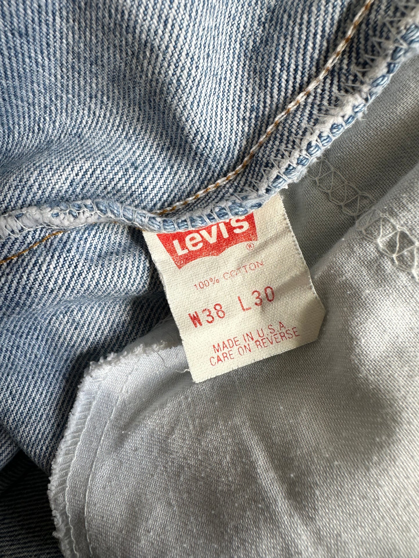 80's Orange Tab Levi's 505