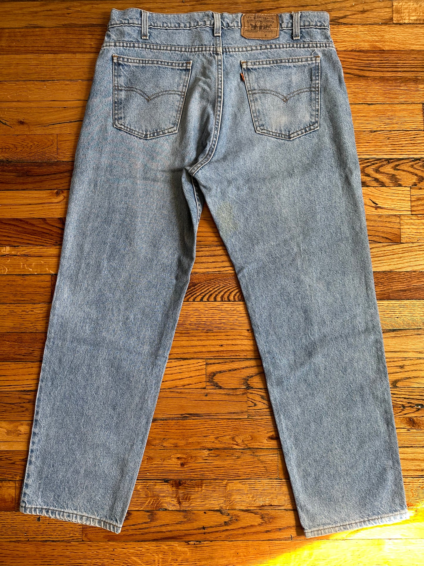 80's Orange Tab Levi's 505