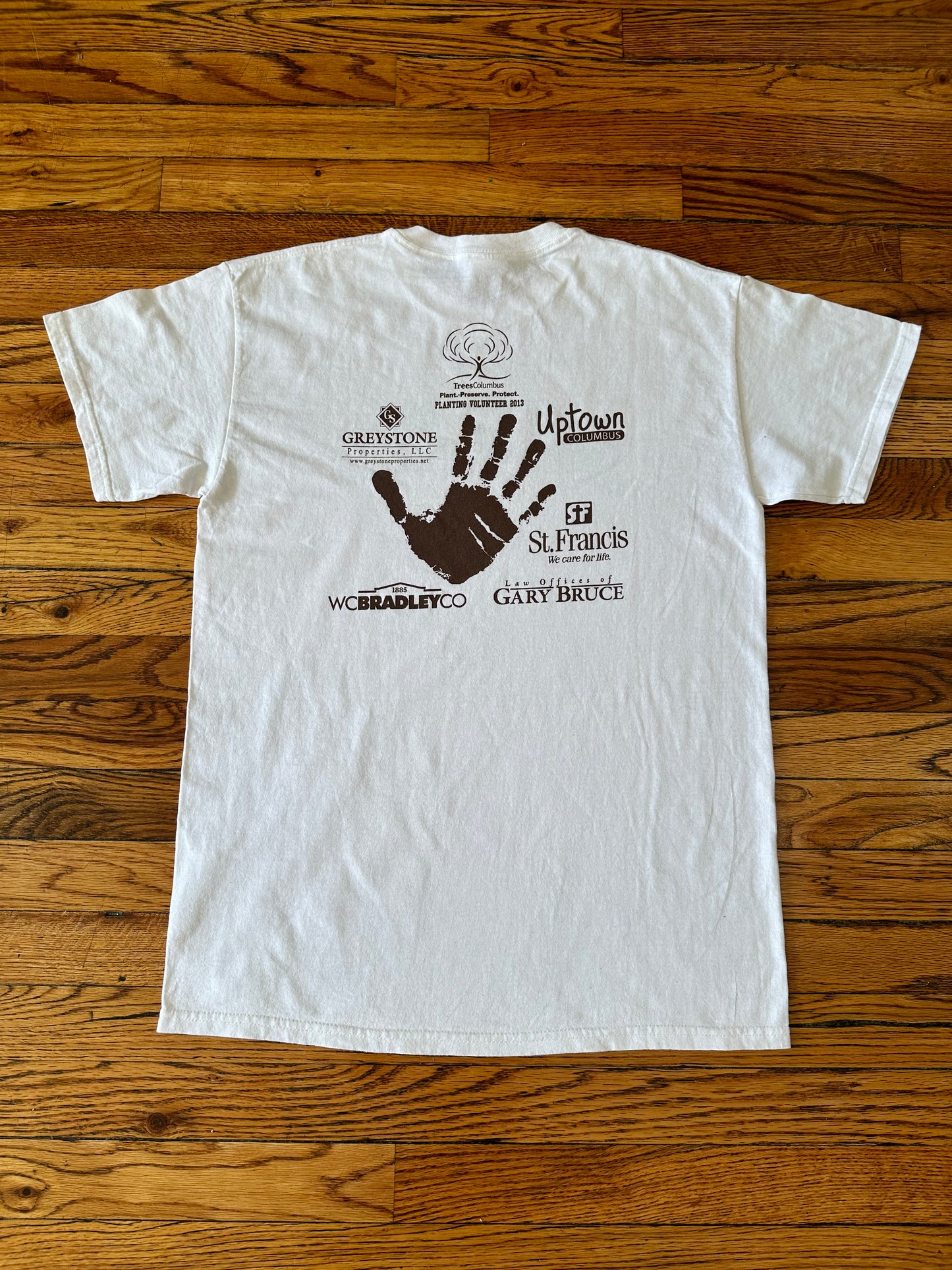 2013 Trees Columbus Volunteer Tee