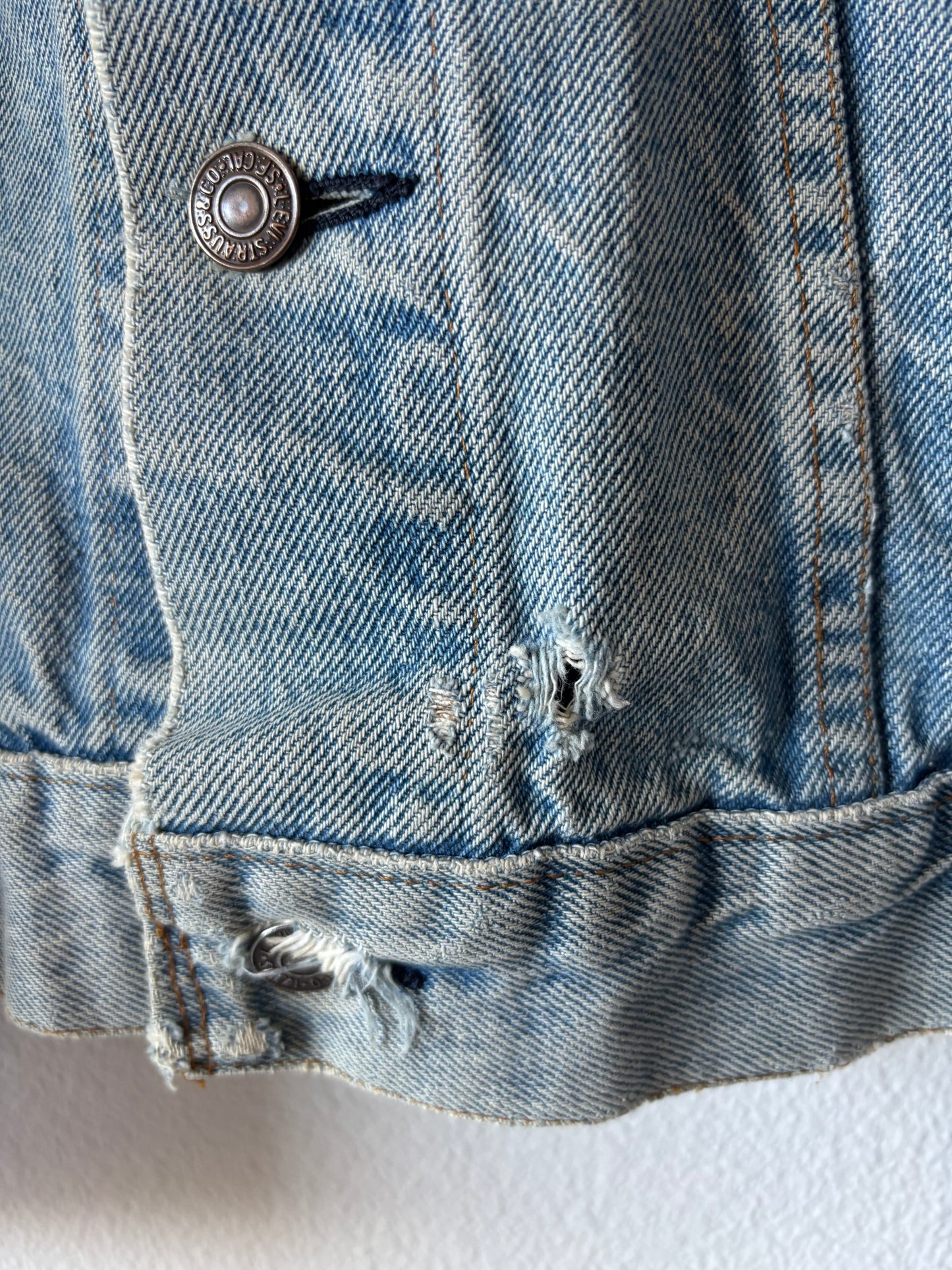 70s “Thrashed” Levis Type 3 Jacket