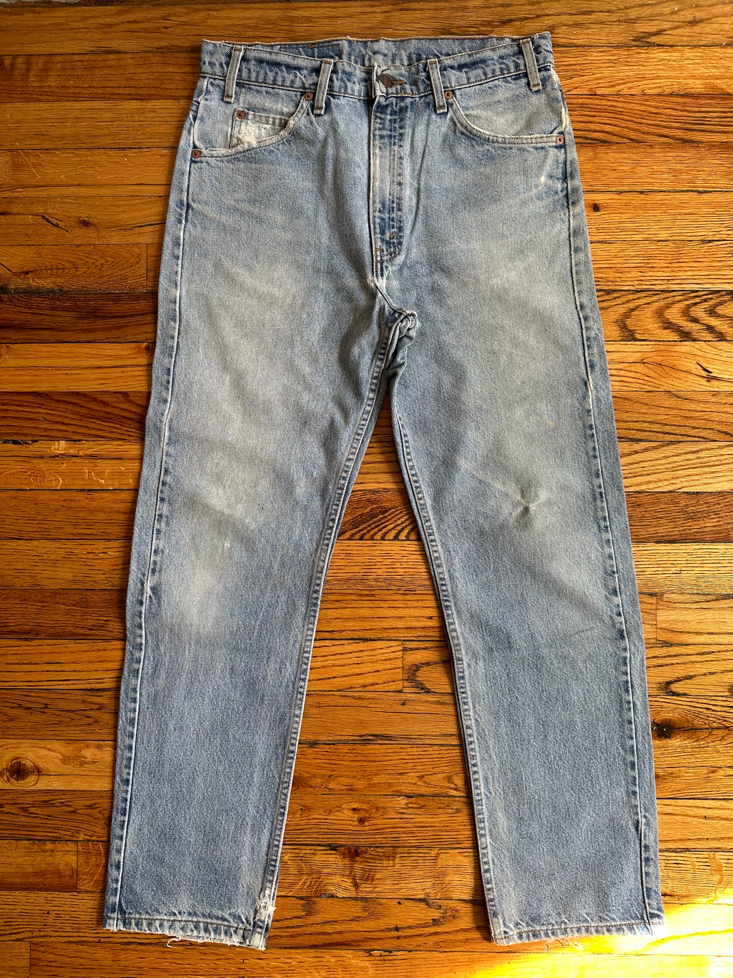 80's Orange Tab Levi's 505