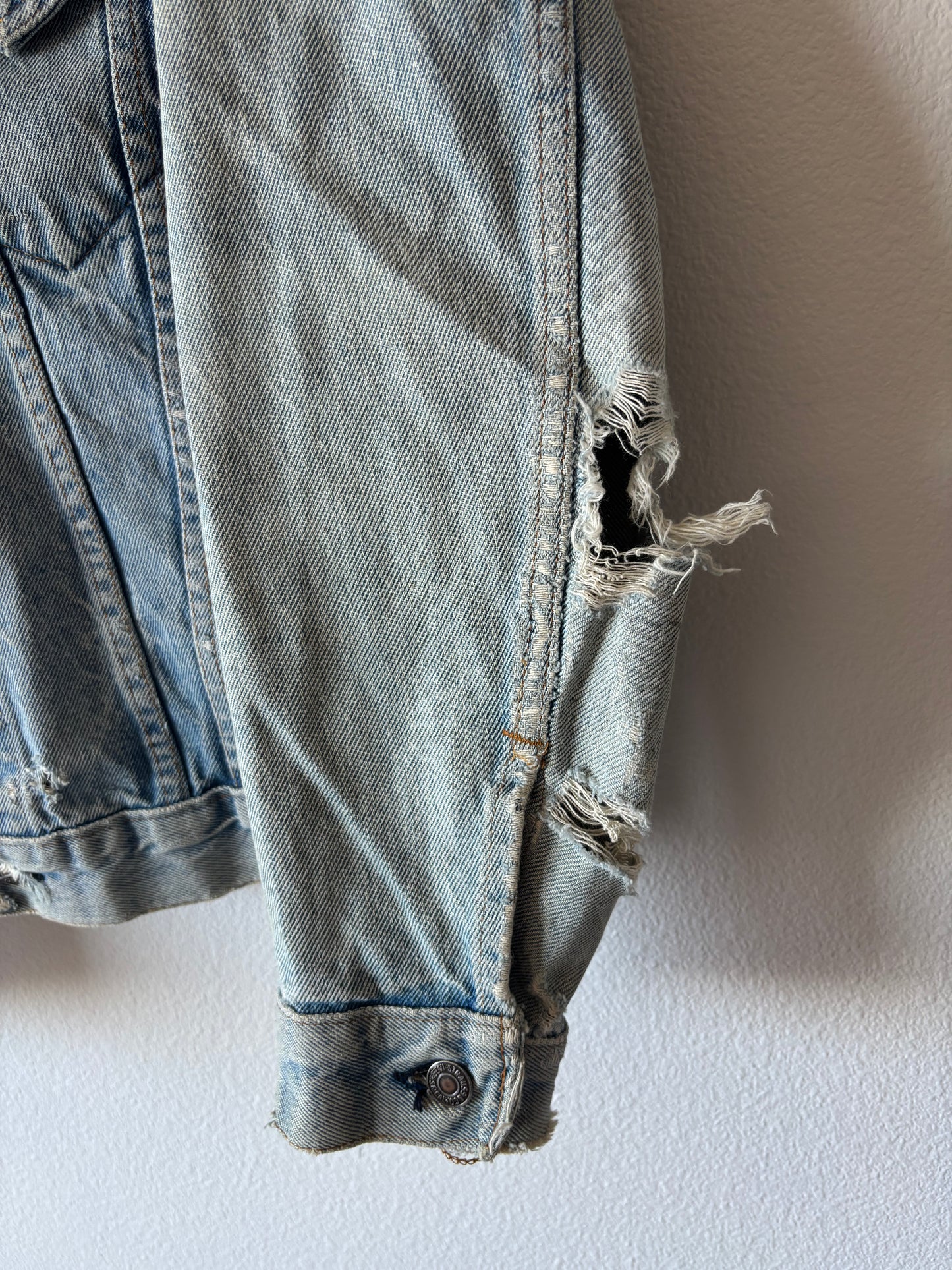 70s “Thrashed” Levis Type 3 Jacket