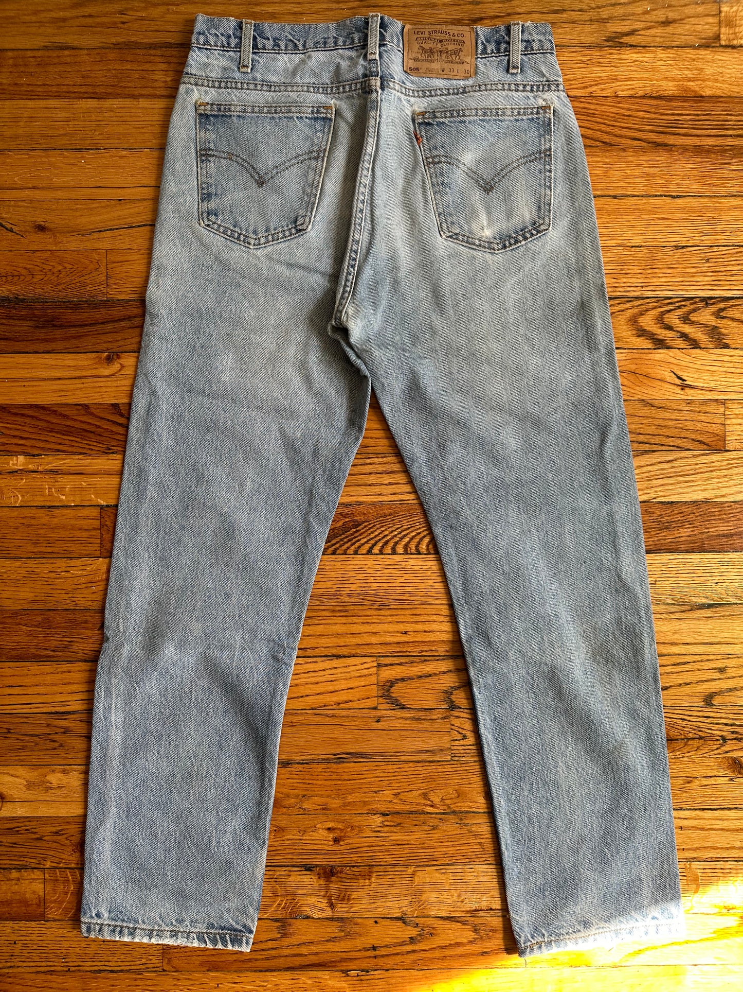 80's Orange Tab Levi's 505