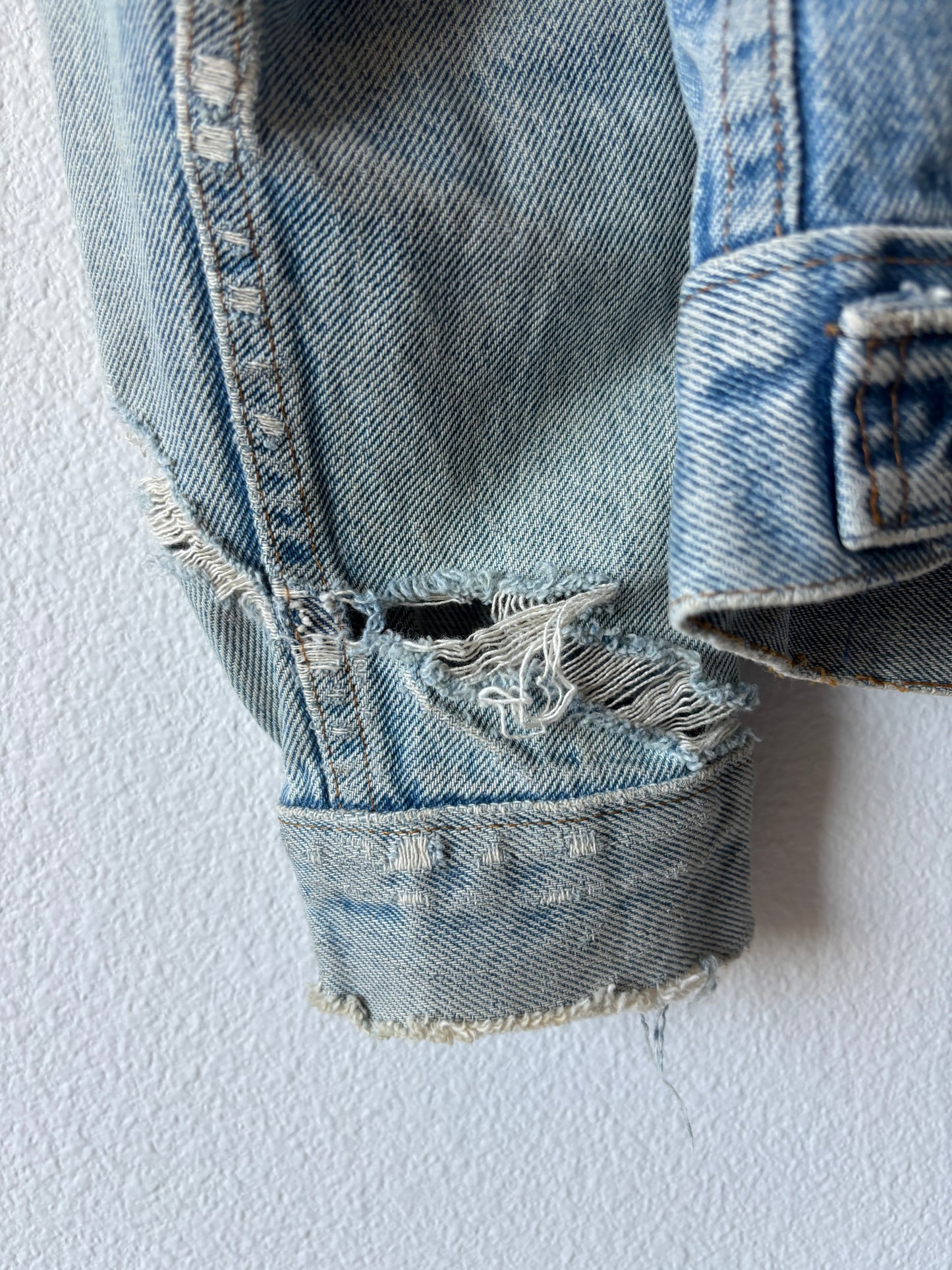 70s “Thrashed” Levis Type 3 Jacket