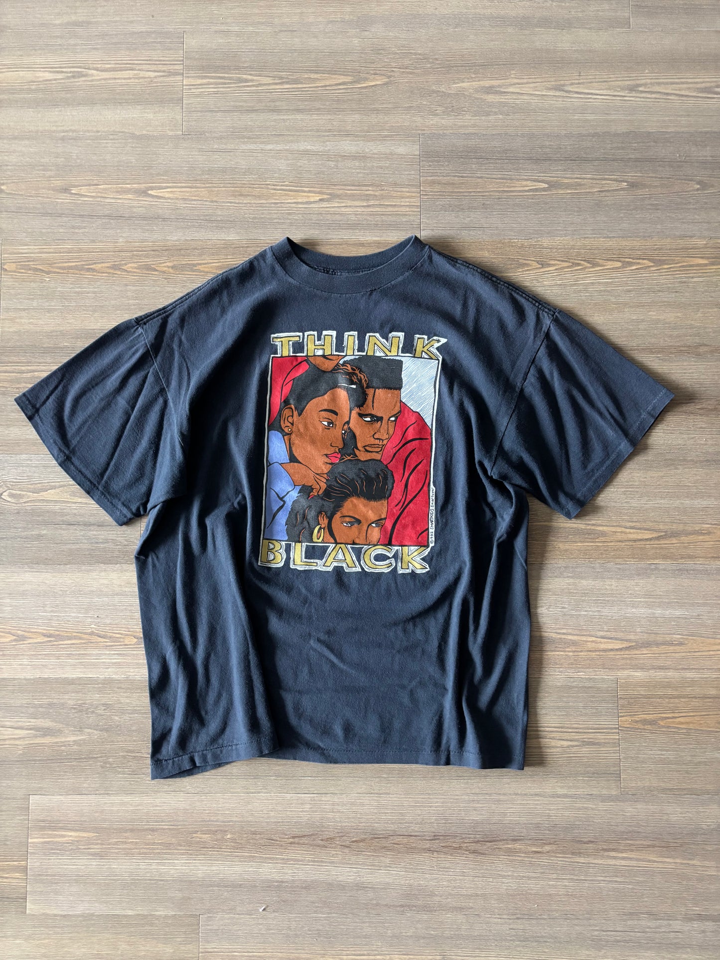 90’s Think Black T-Shirt