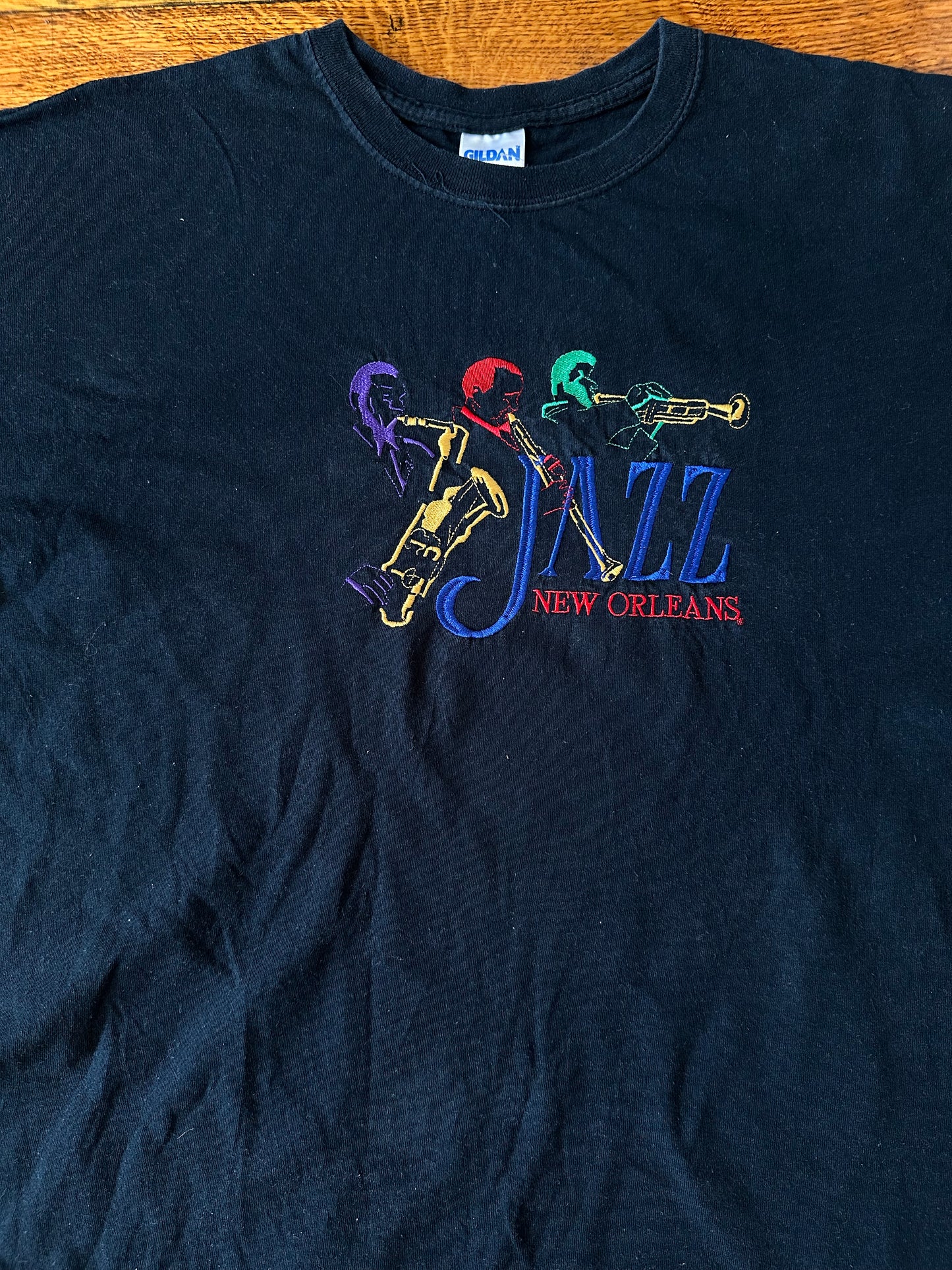 JAZZ New Orleans Embroidered Tee