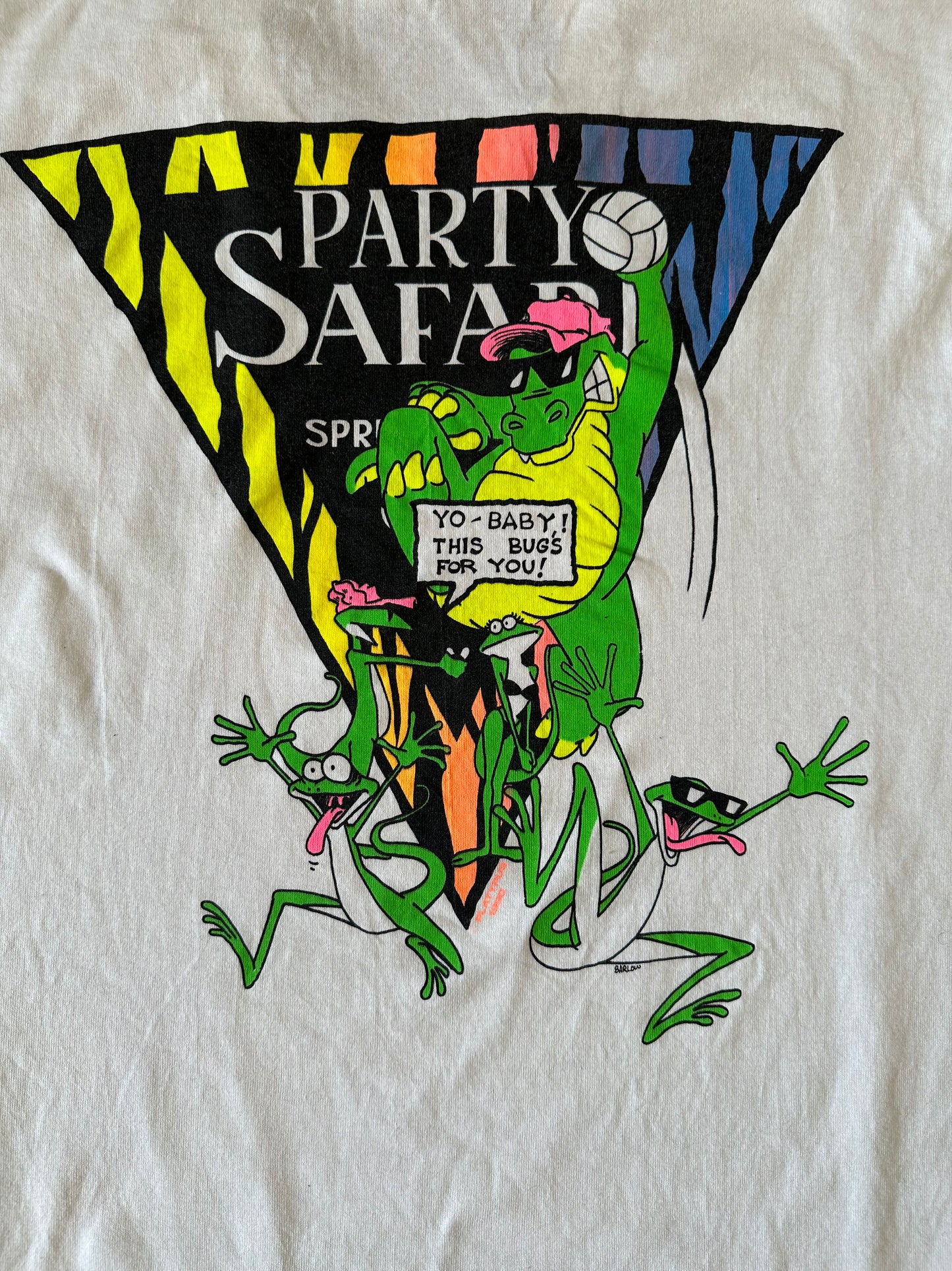 90' Florida Safari Party Geckos Tee