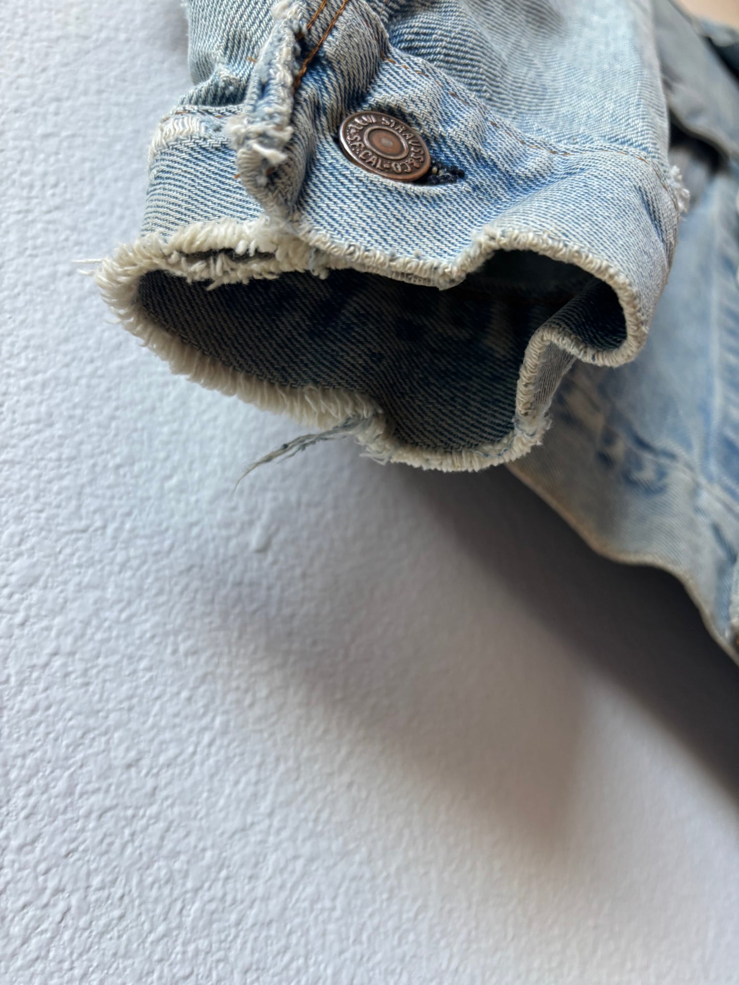 70s “Thrashed” Levis Type 3 Jacket