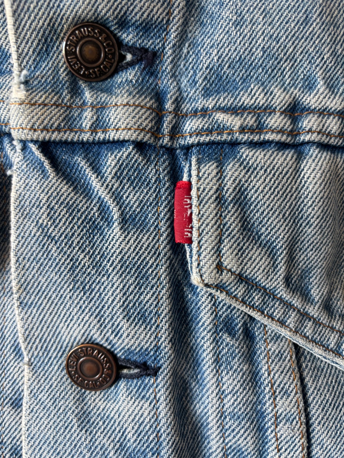70s “Thrashed” Levis Type 3 Jacket