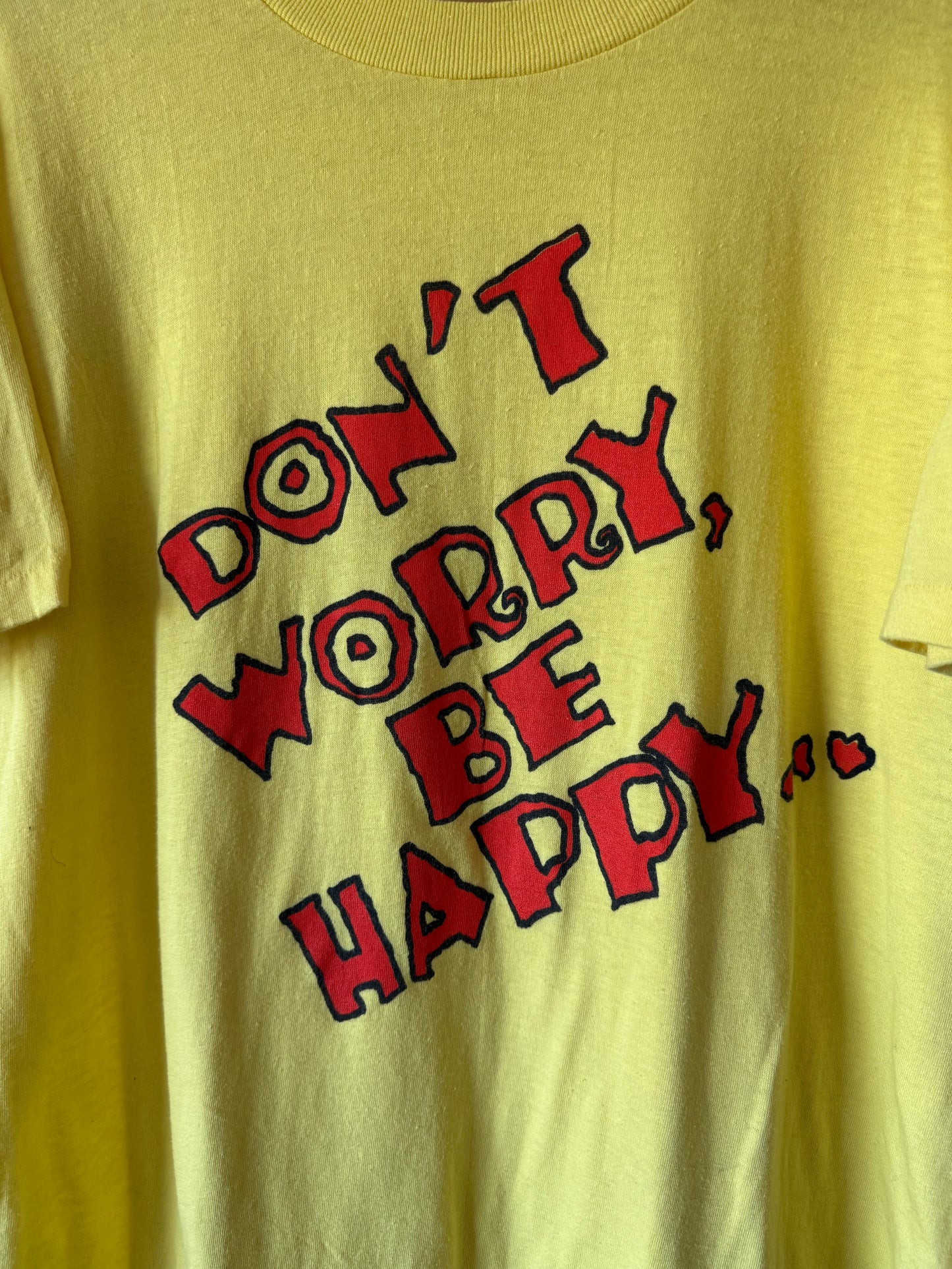 80's Dont Worry Be Happy Tee