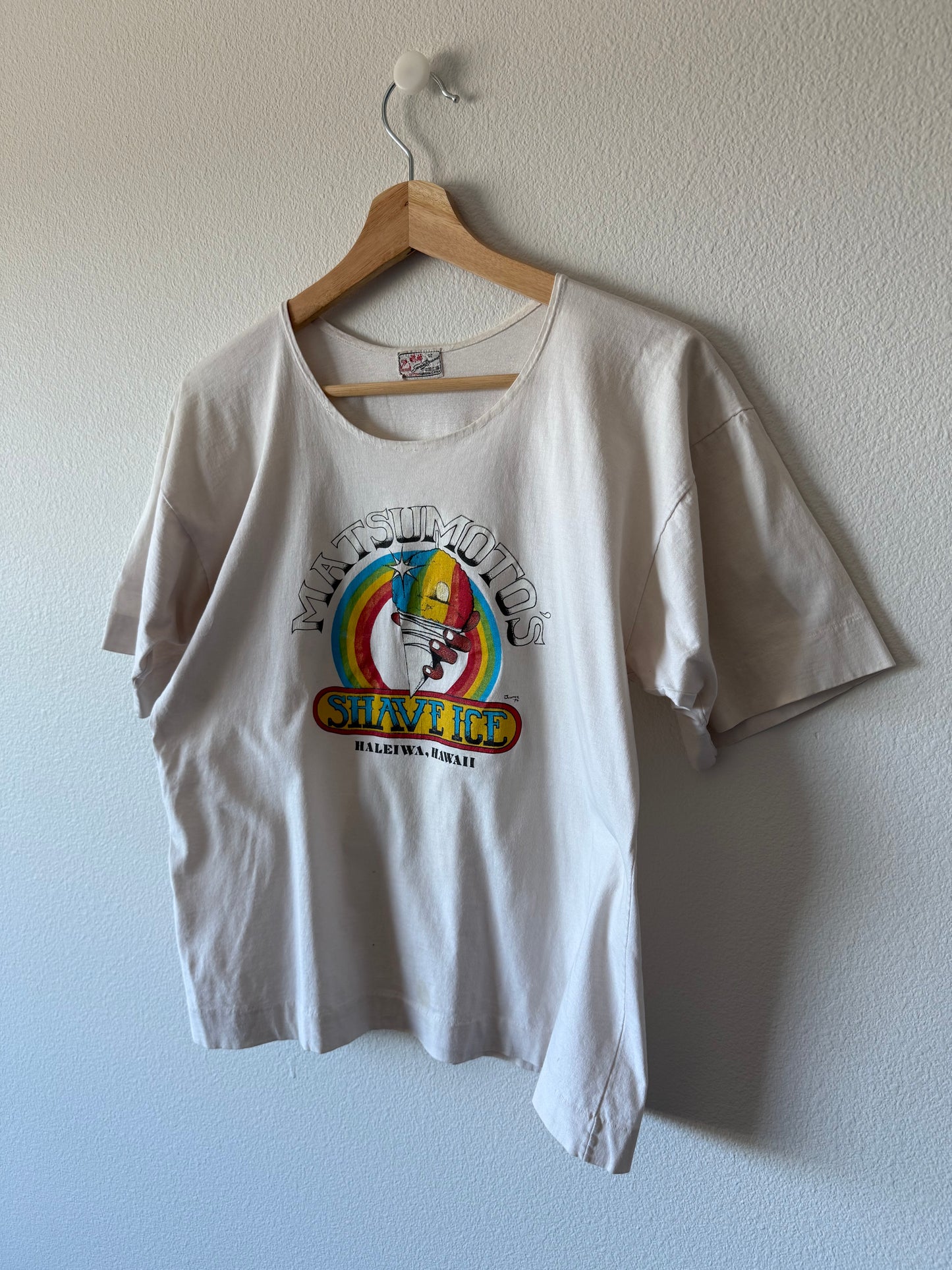 1960's Matsumoto's Shaved Ice Souvenir Tee