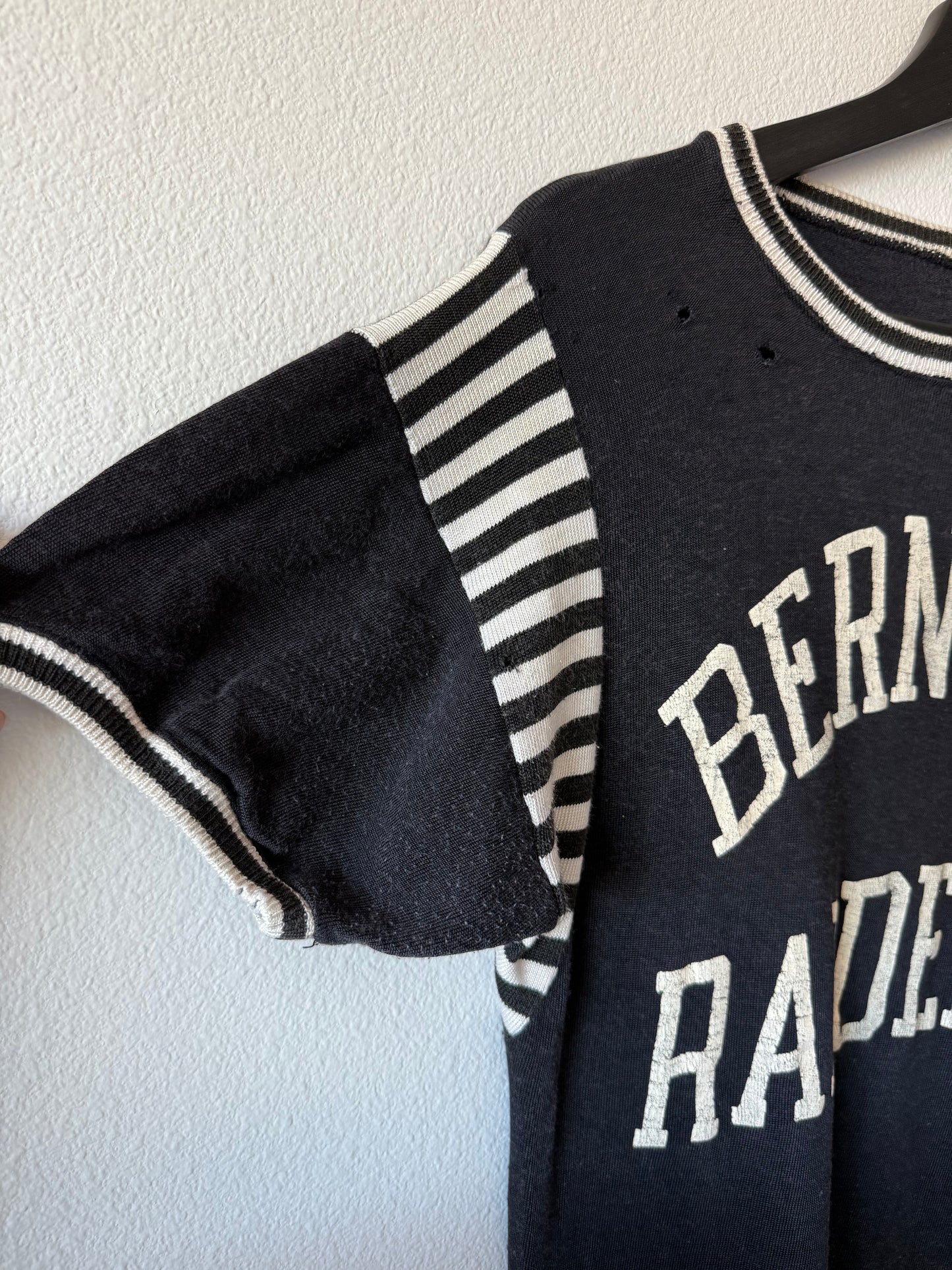 1960's Bernville Raiders Ribbed Jersey Knit Tee