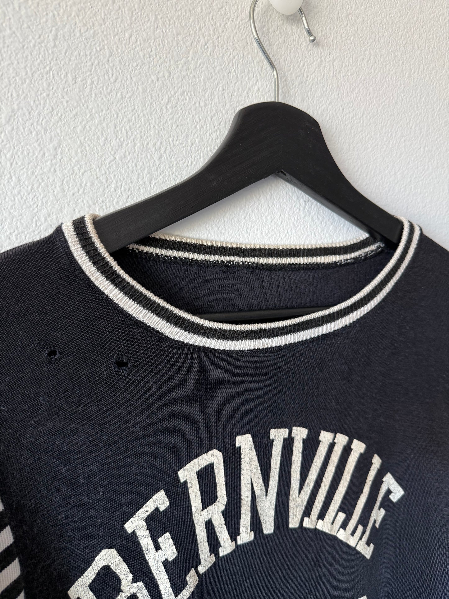 1960's Bernville Raiders Ribbed Jersey Knit Tee