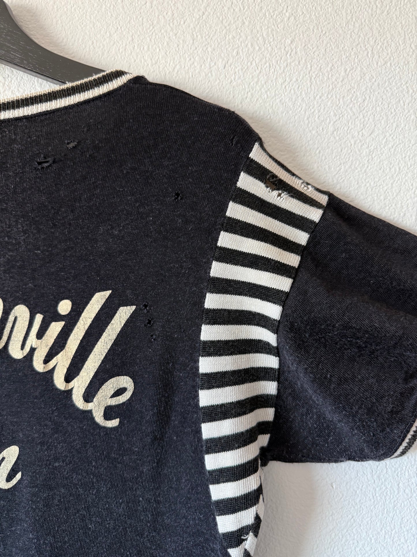 1960's Bernville Raiders Ribbed Jersey Knit Tee