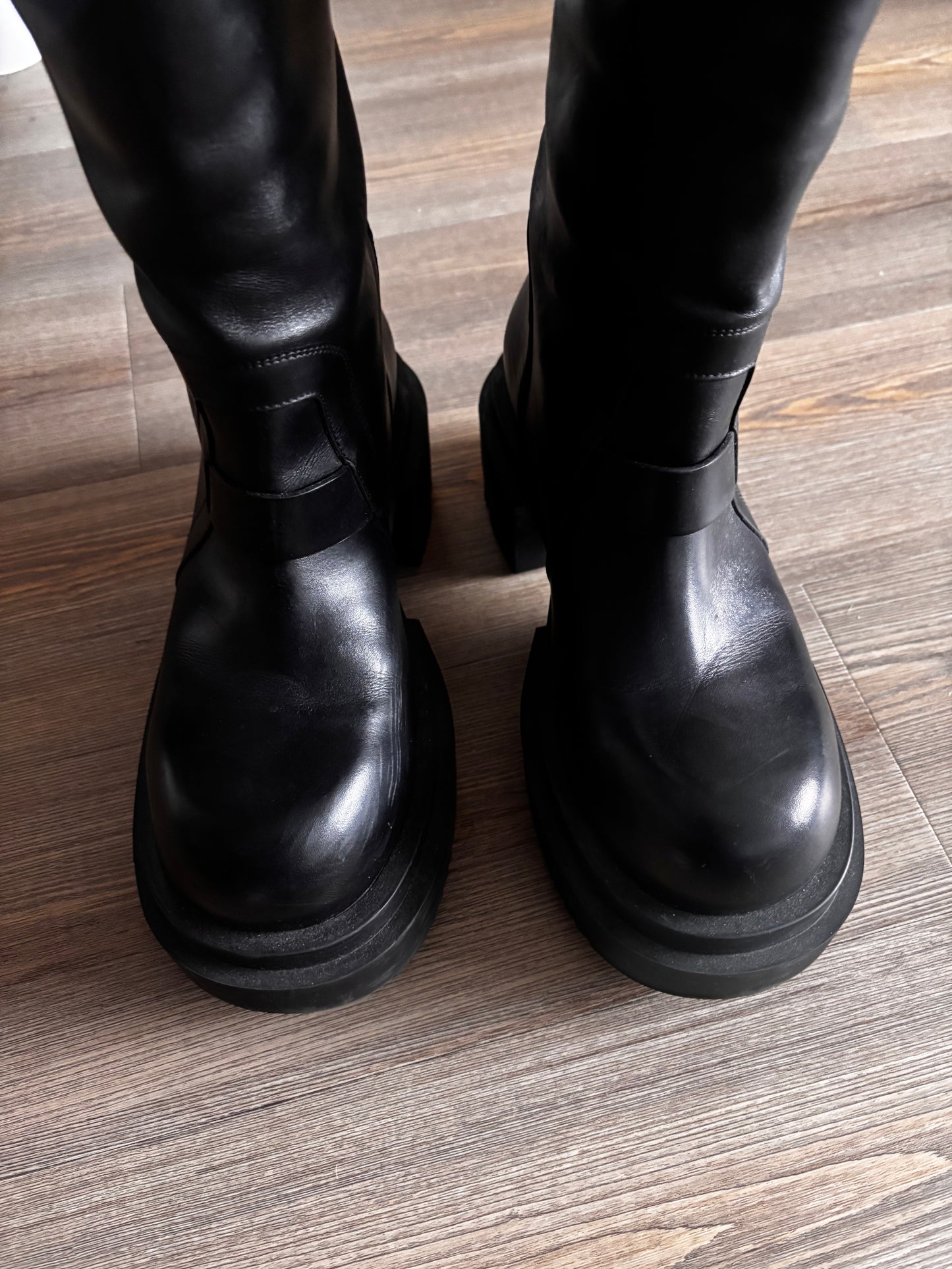 Rick Owens Pull On Bogun Tall Boots