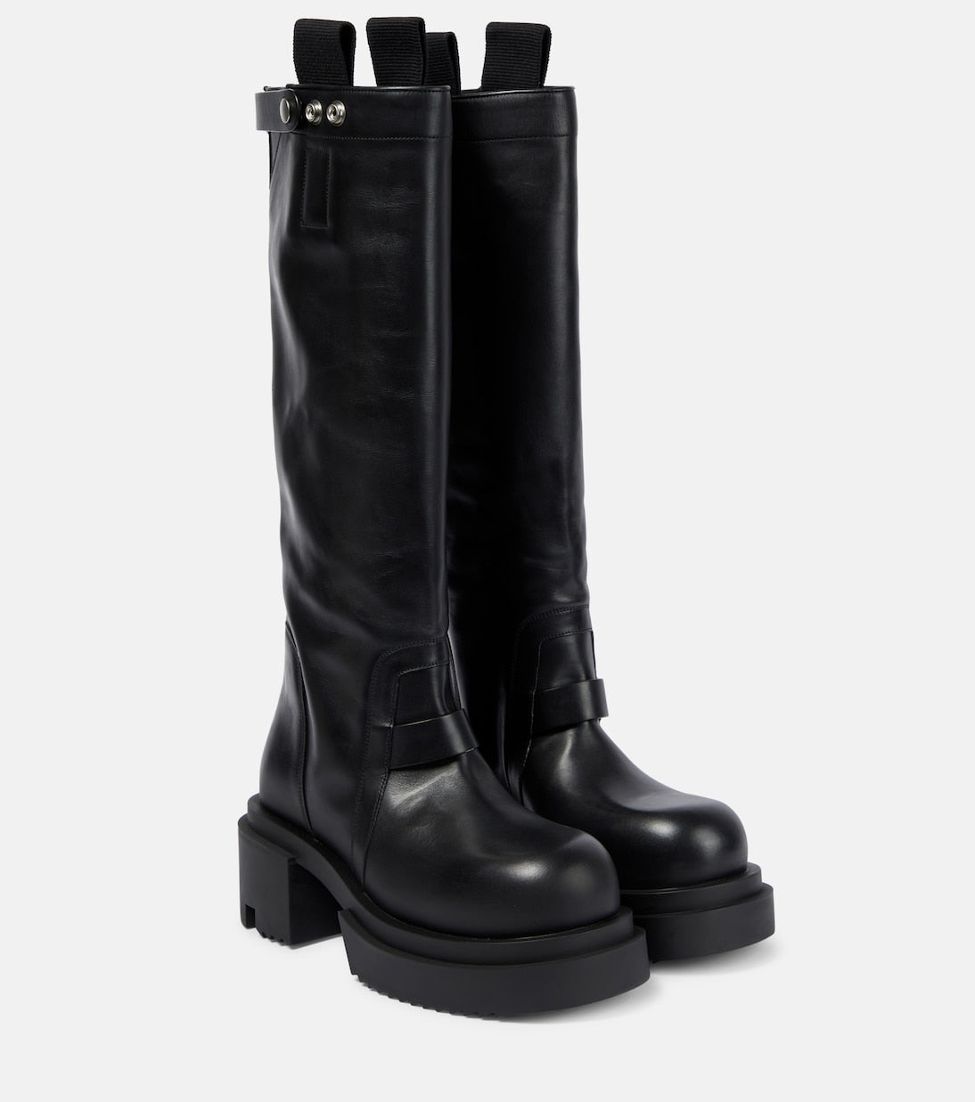 Rick Owens Pull On Bogun Tall Boots