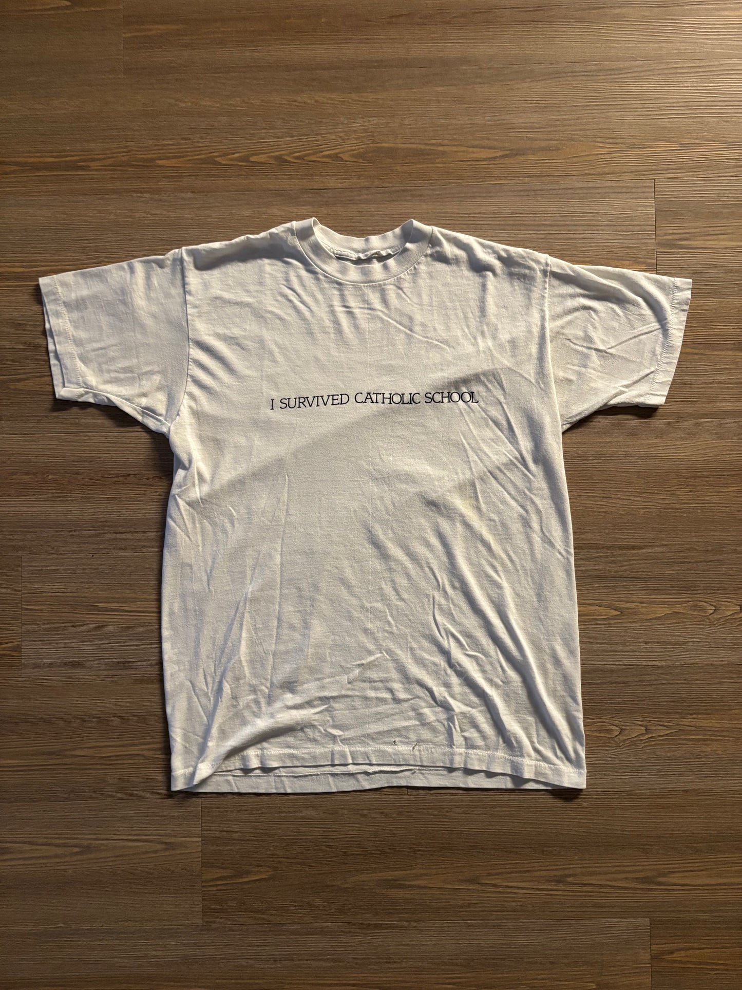 I Survived Catholic School Tee