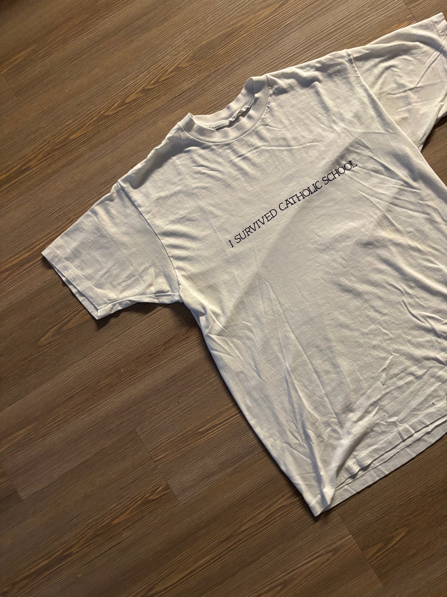 I Survived Catholic School Tee