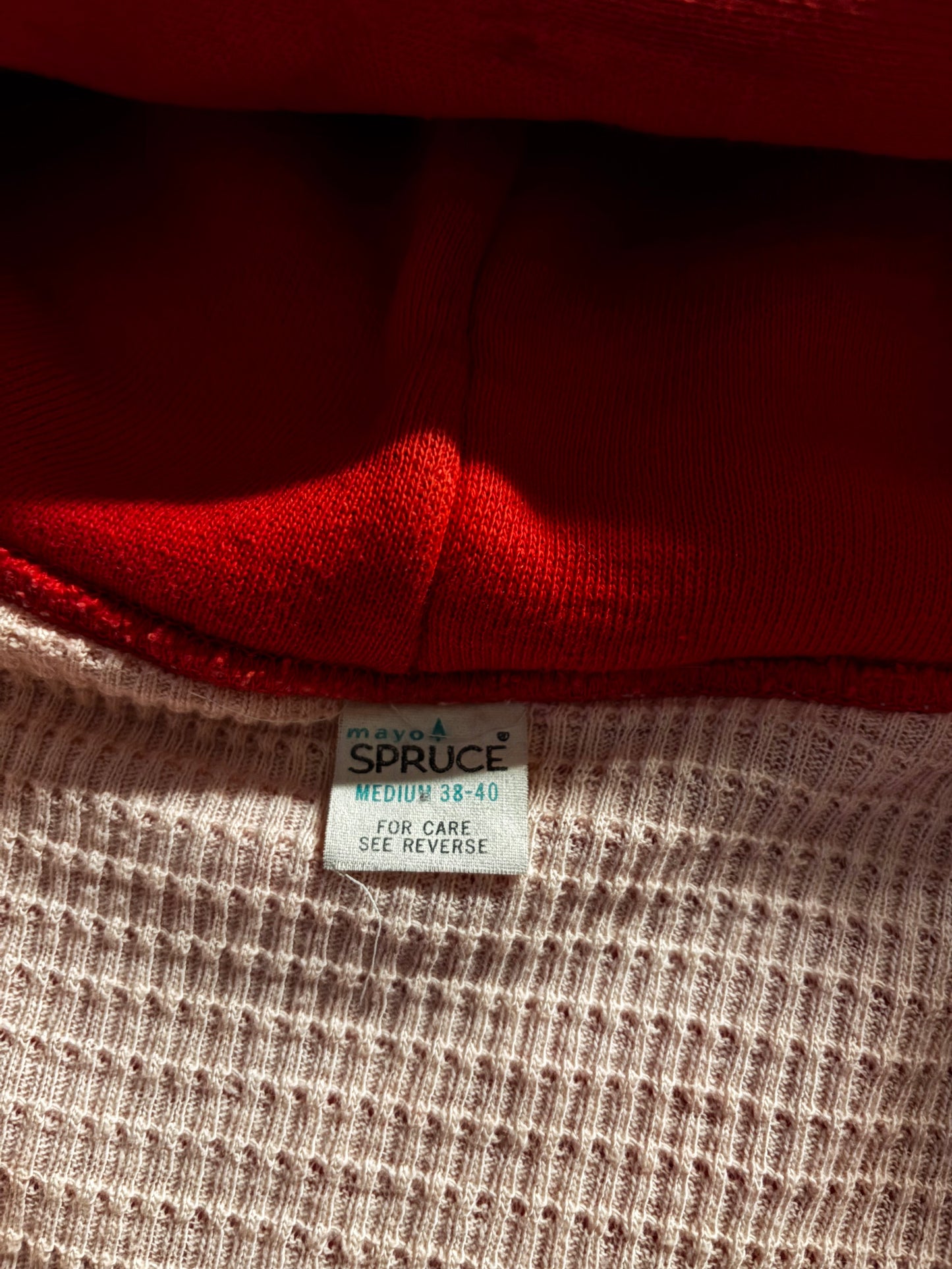 1960's Spruce Mayo Thermal Lined Zip Up