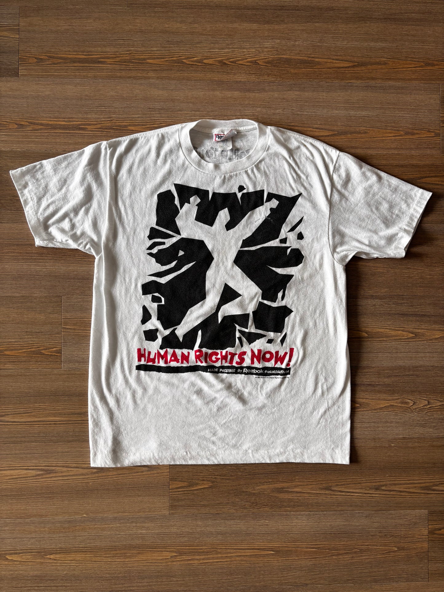 1988 Reebok Human Rights Tee