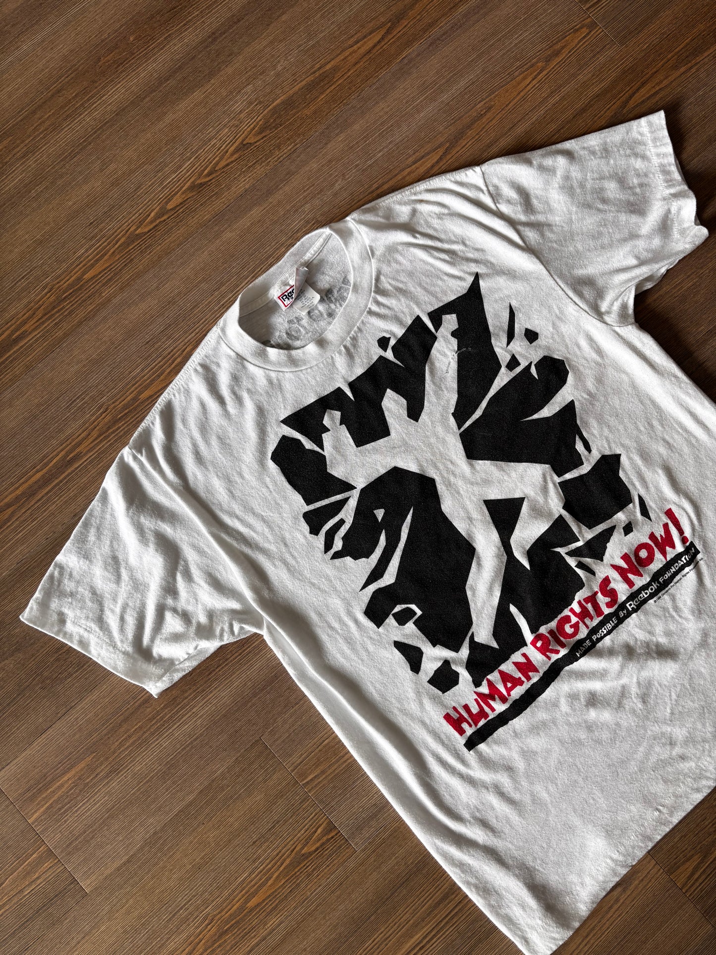 1988 Reebok Human Rights Tee