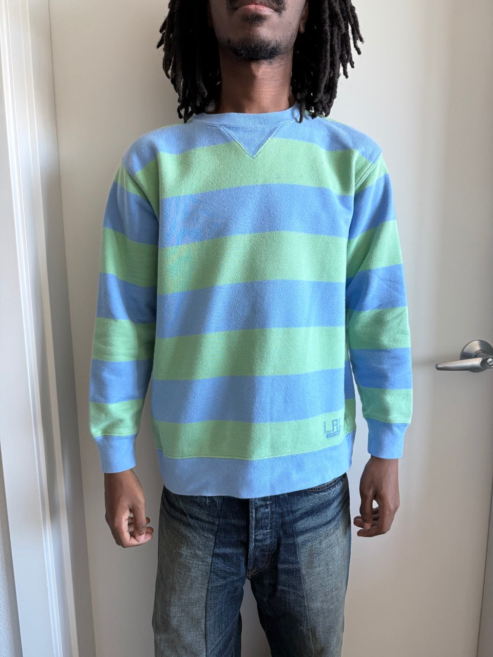 Lauren By Ralph Lauren Striped Crewneck