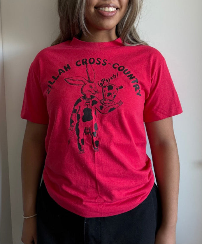VTG 80'S Zillah Cross Country Tee