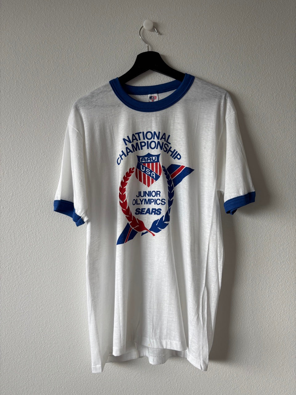 70's Sears Junior Olympics Ringer Tee