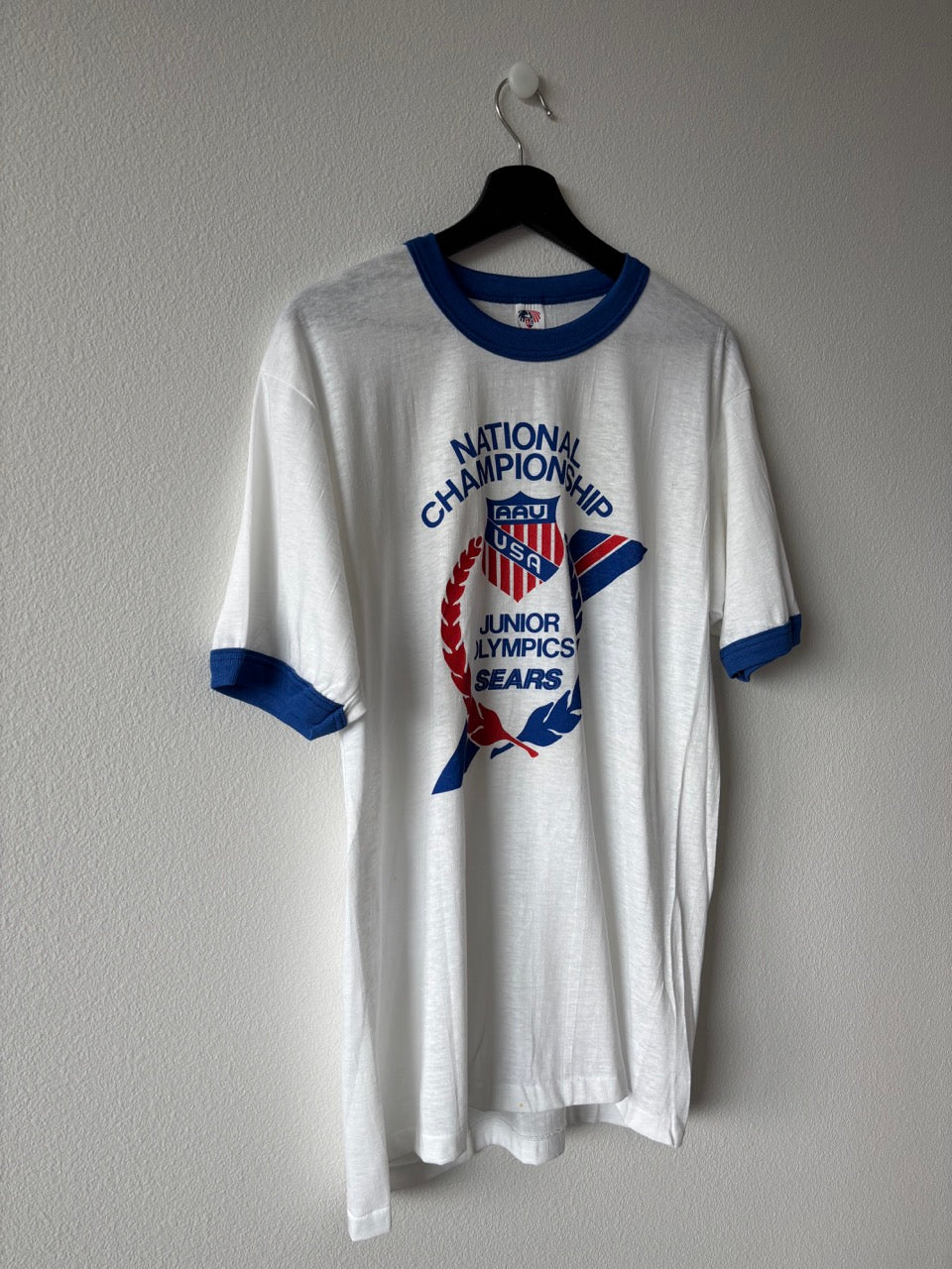 70's Sears Junior Olympics Ringer Tee