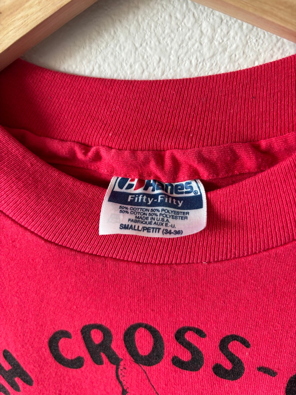 VTG 80'S Zillah Cross Country Tee