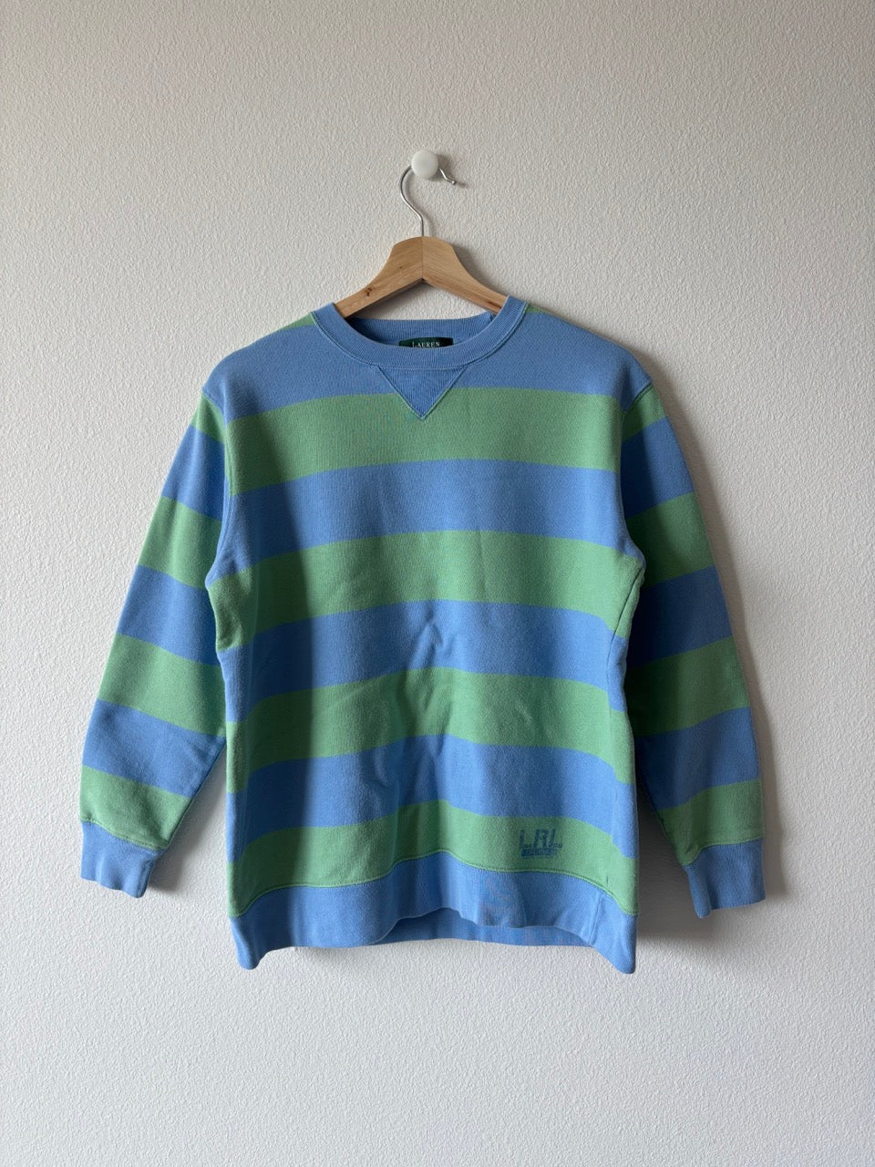 Lauren By Ralph Lauren Striped Crewneck