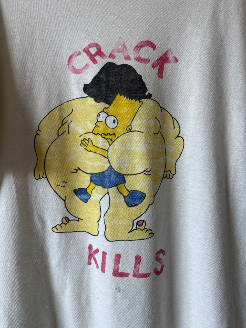 VTG 80's Bart Simpson "Crack Kills" Tee