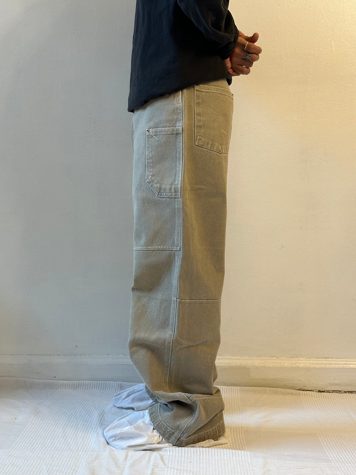 Bugle Boy Paneled Carpenter Pants