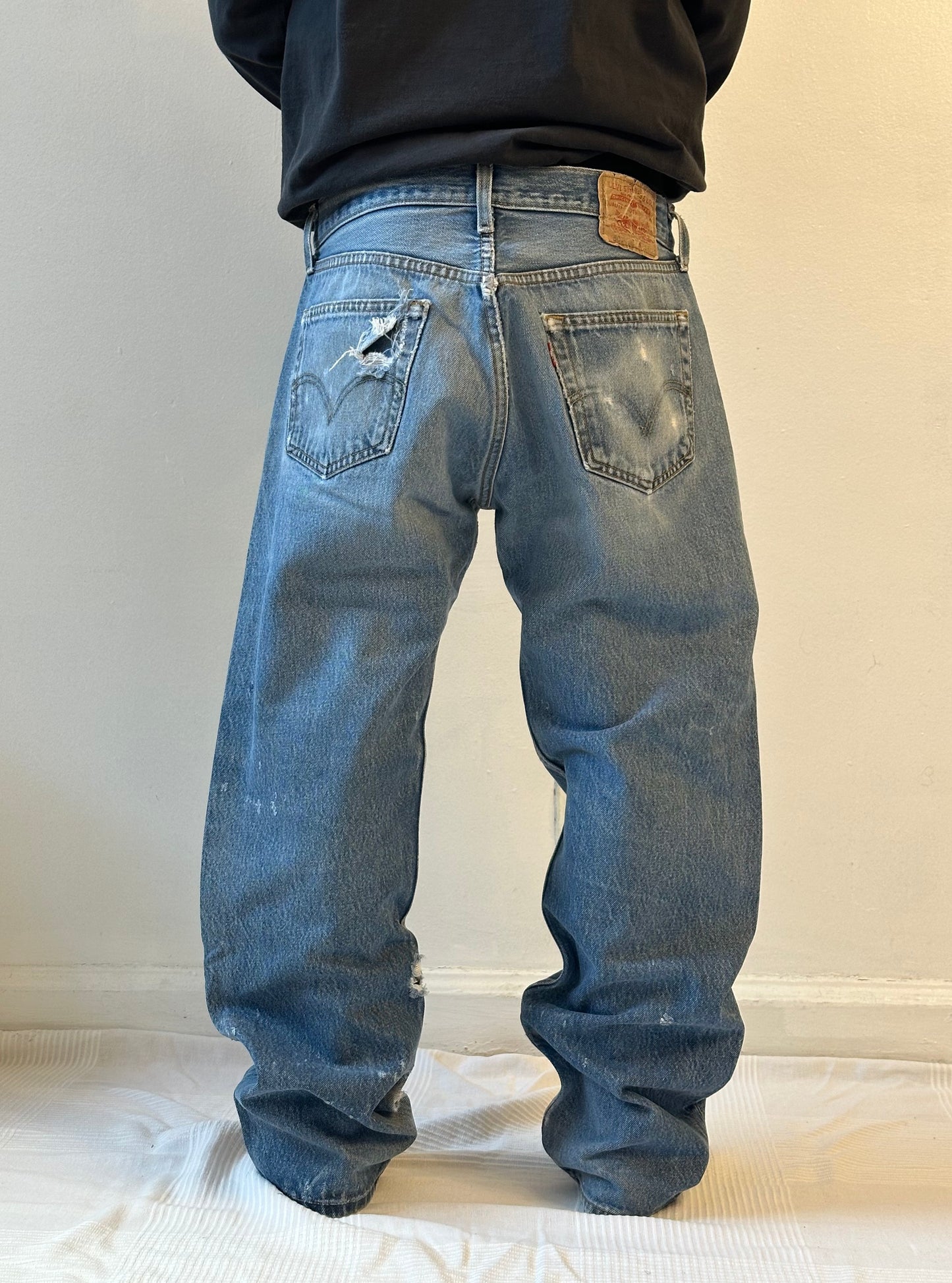 90's Distressed Levi's 505