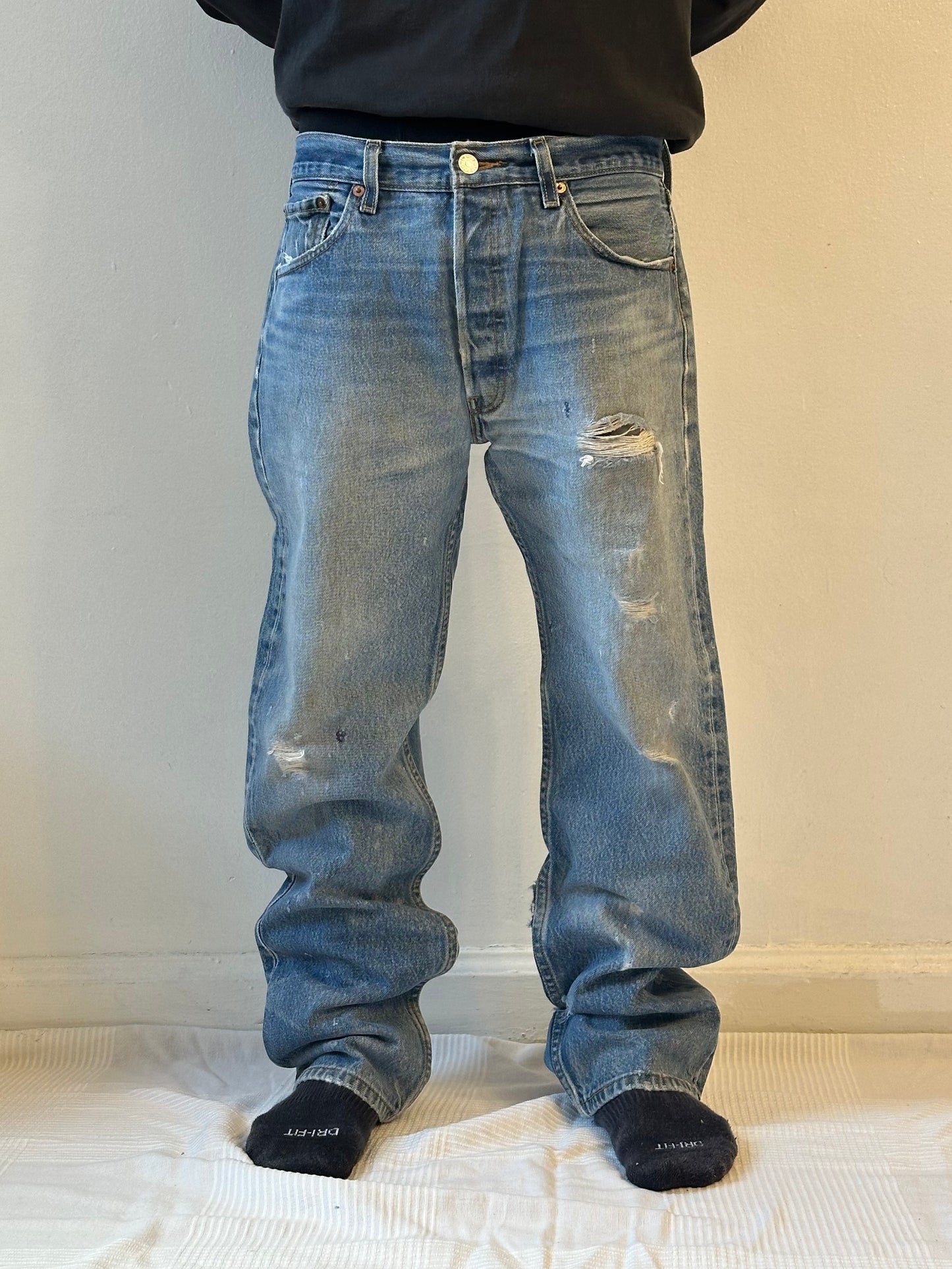2000's Distressed Levi's 501