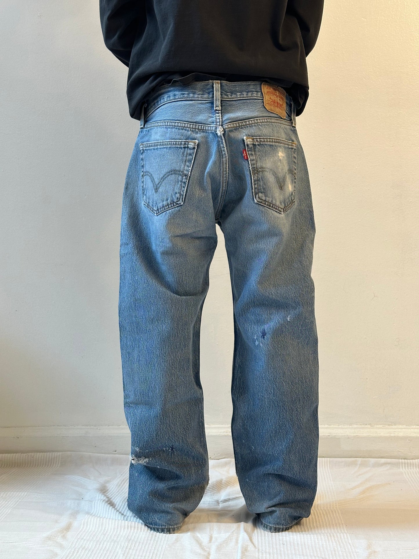 2000's Distressed Levi's 501