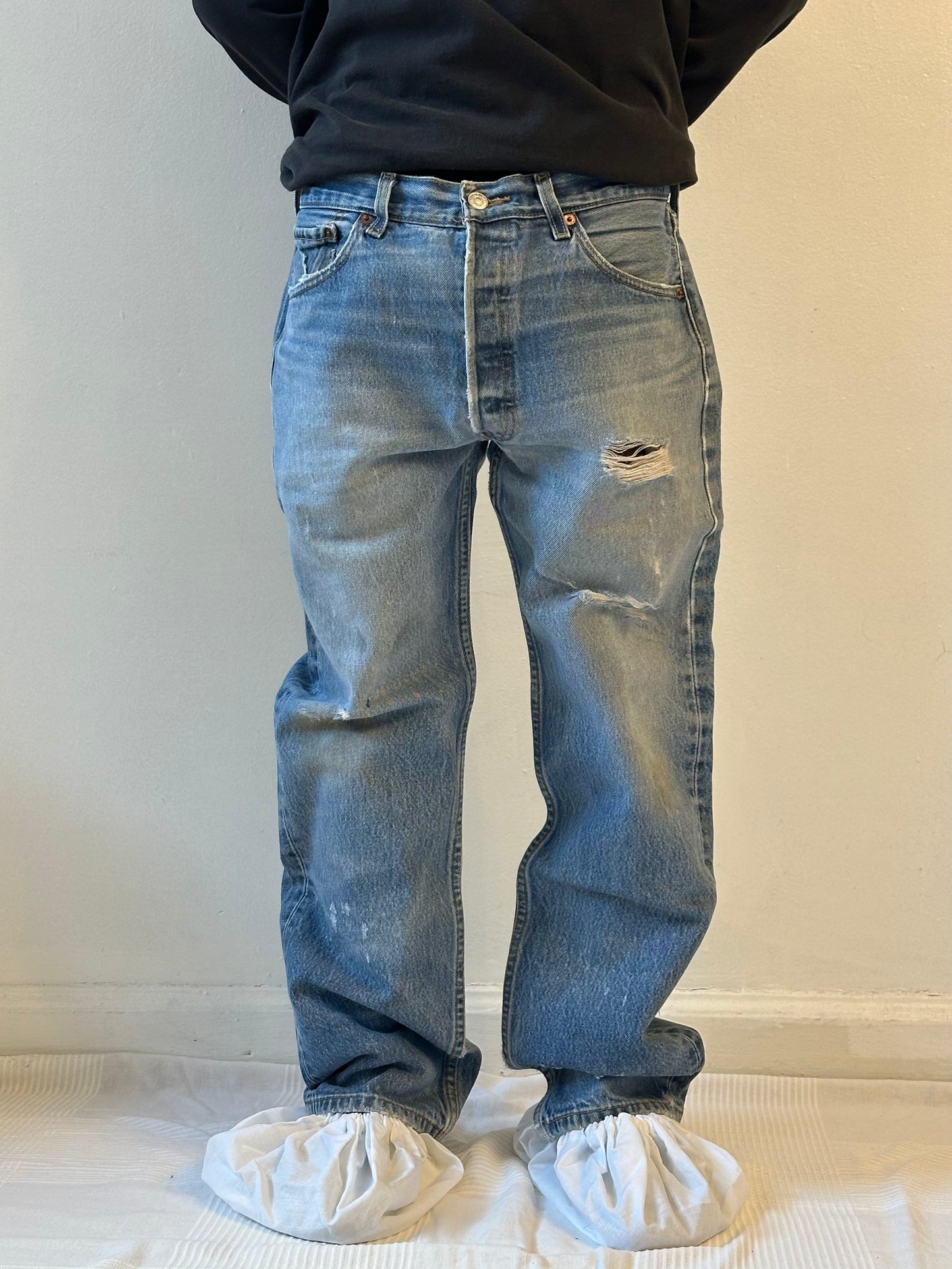 90's Distressed Levi's 505