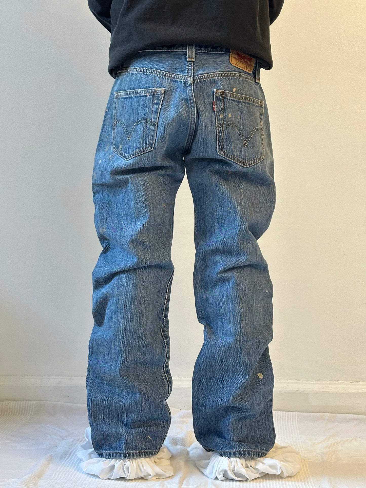 Painted Levi's 501