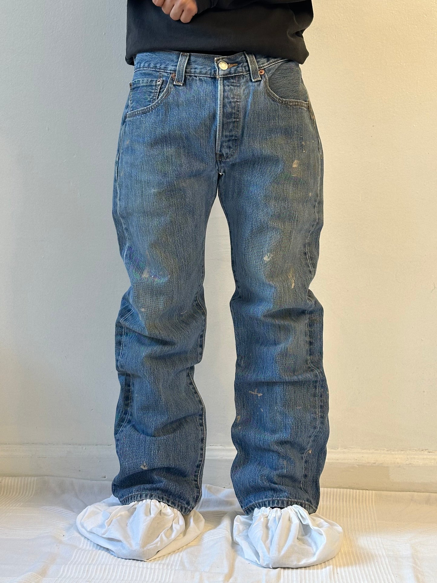 Painted Levi's 501