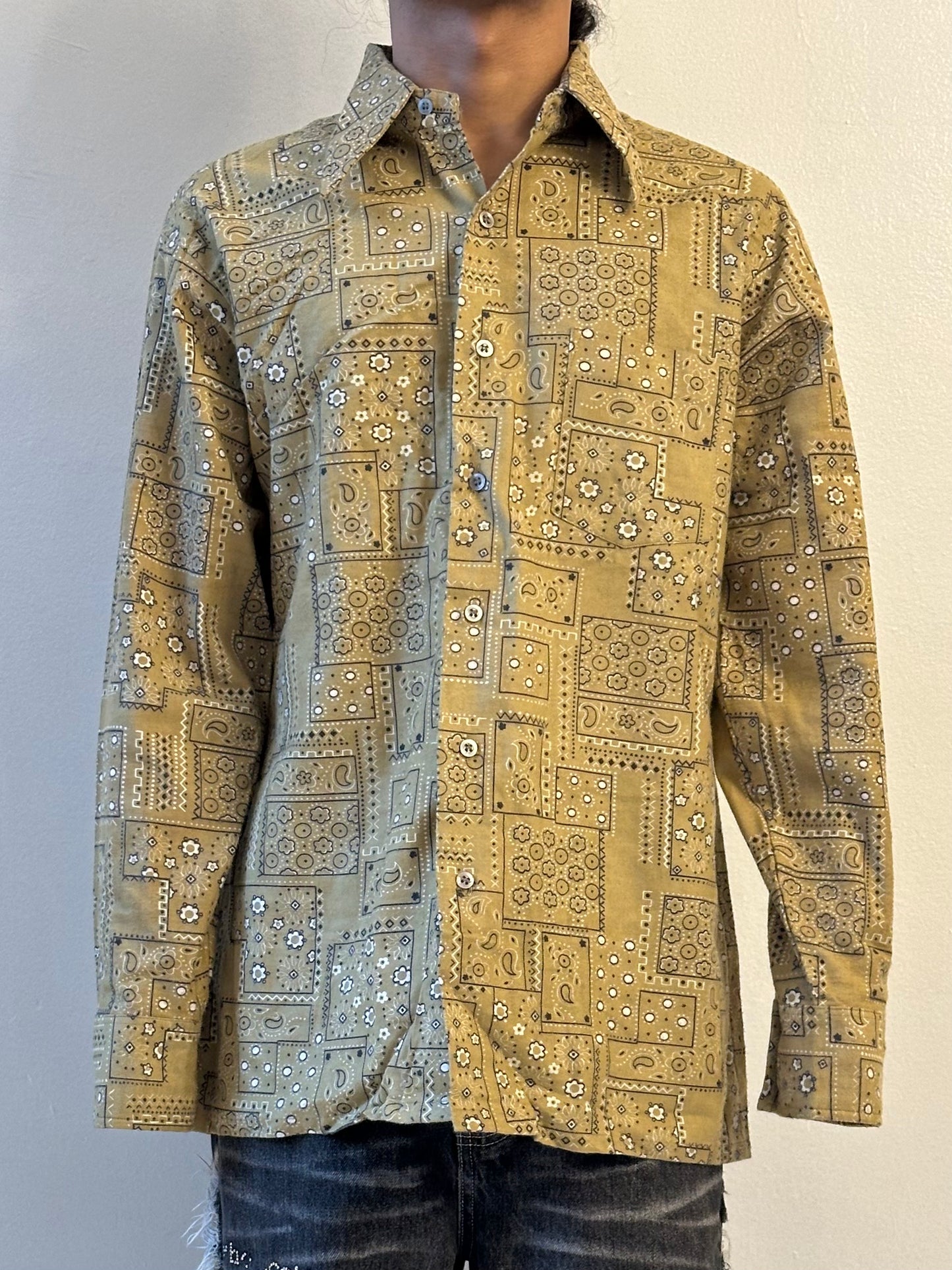 70s Box Paisley Shirt