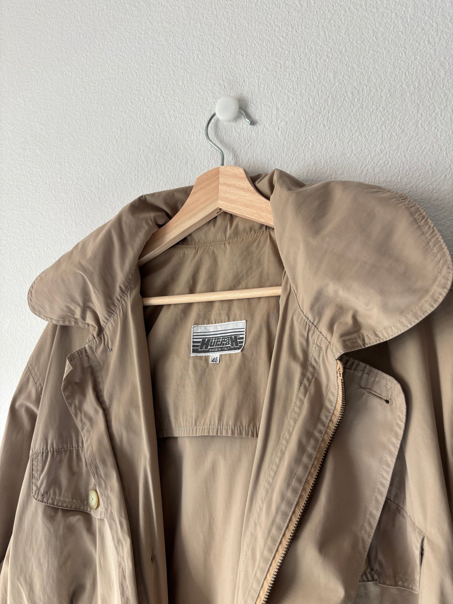 80’s Packable Hooded coat