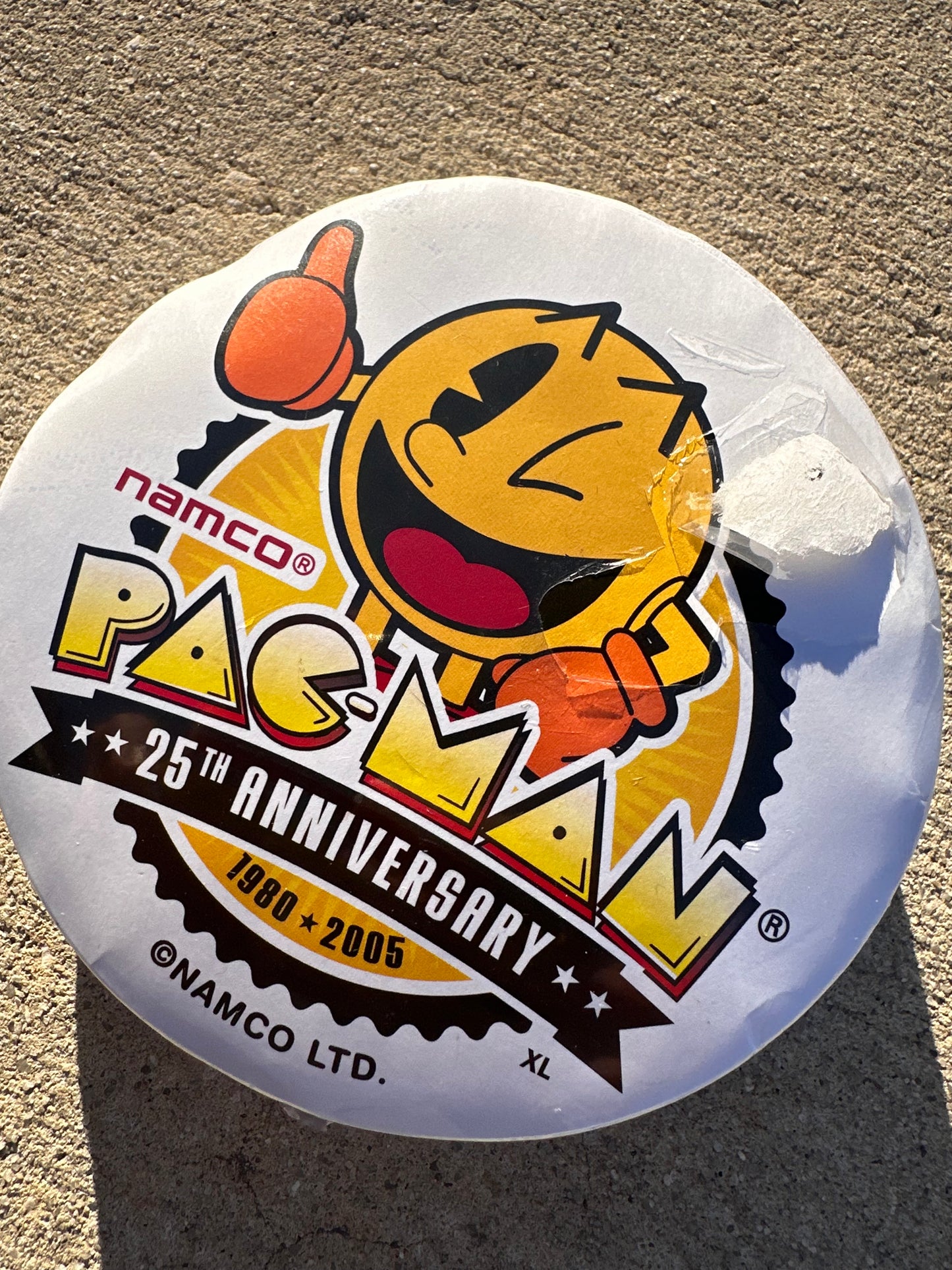 Pac-Man Ringer Tee - 25th Anniversary (2005) Sealed in Original Packaging