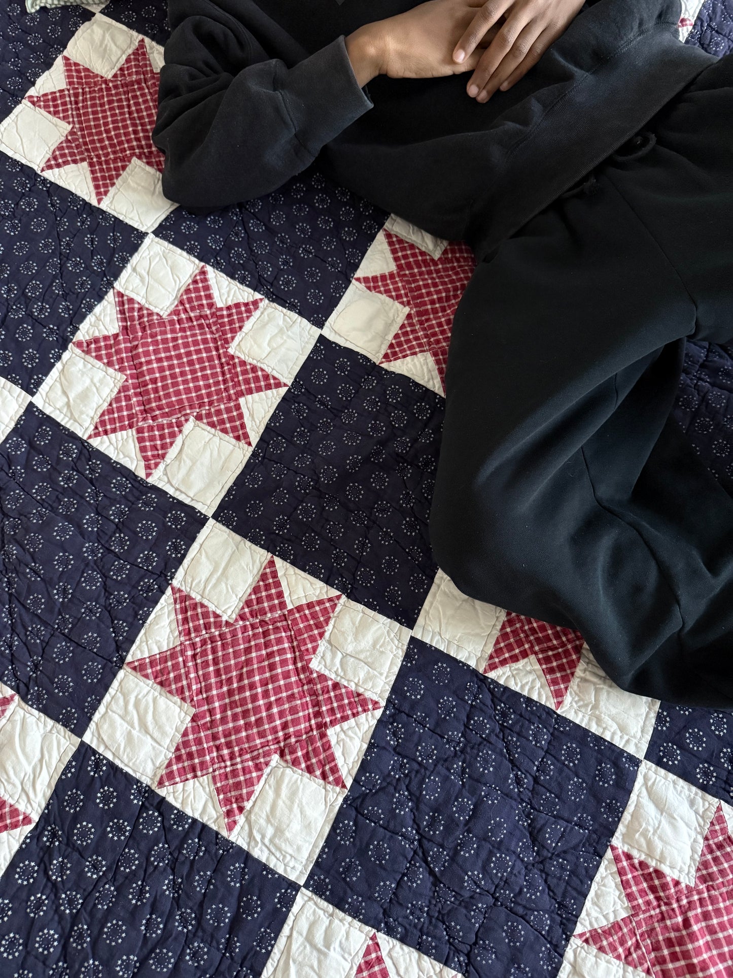VTG 90s Star Quilt