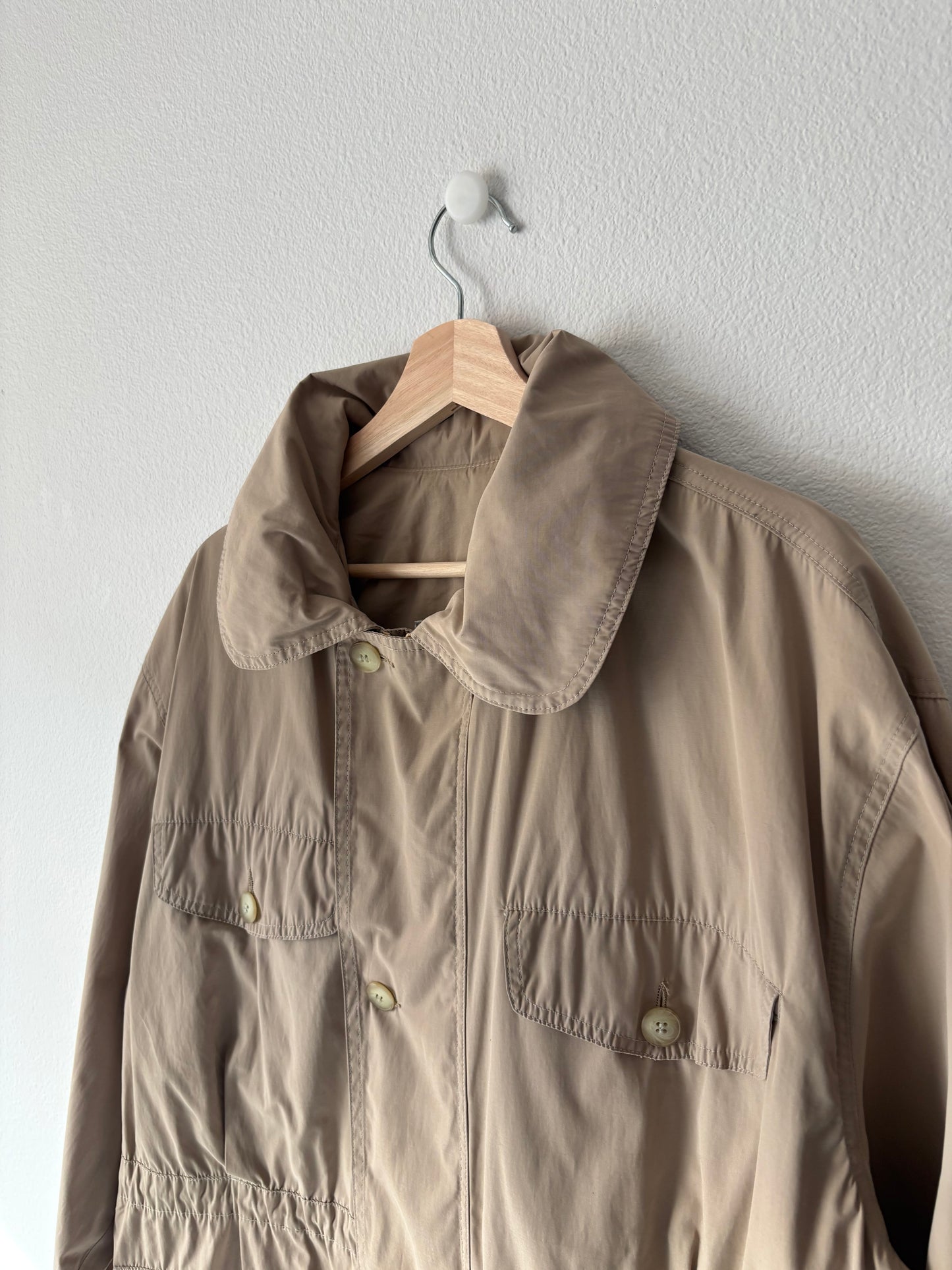 80’s Packable Hooded coat