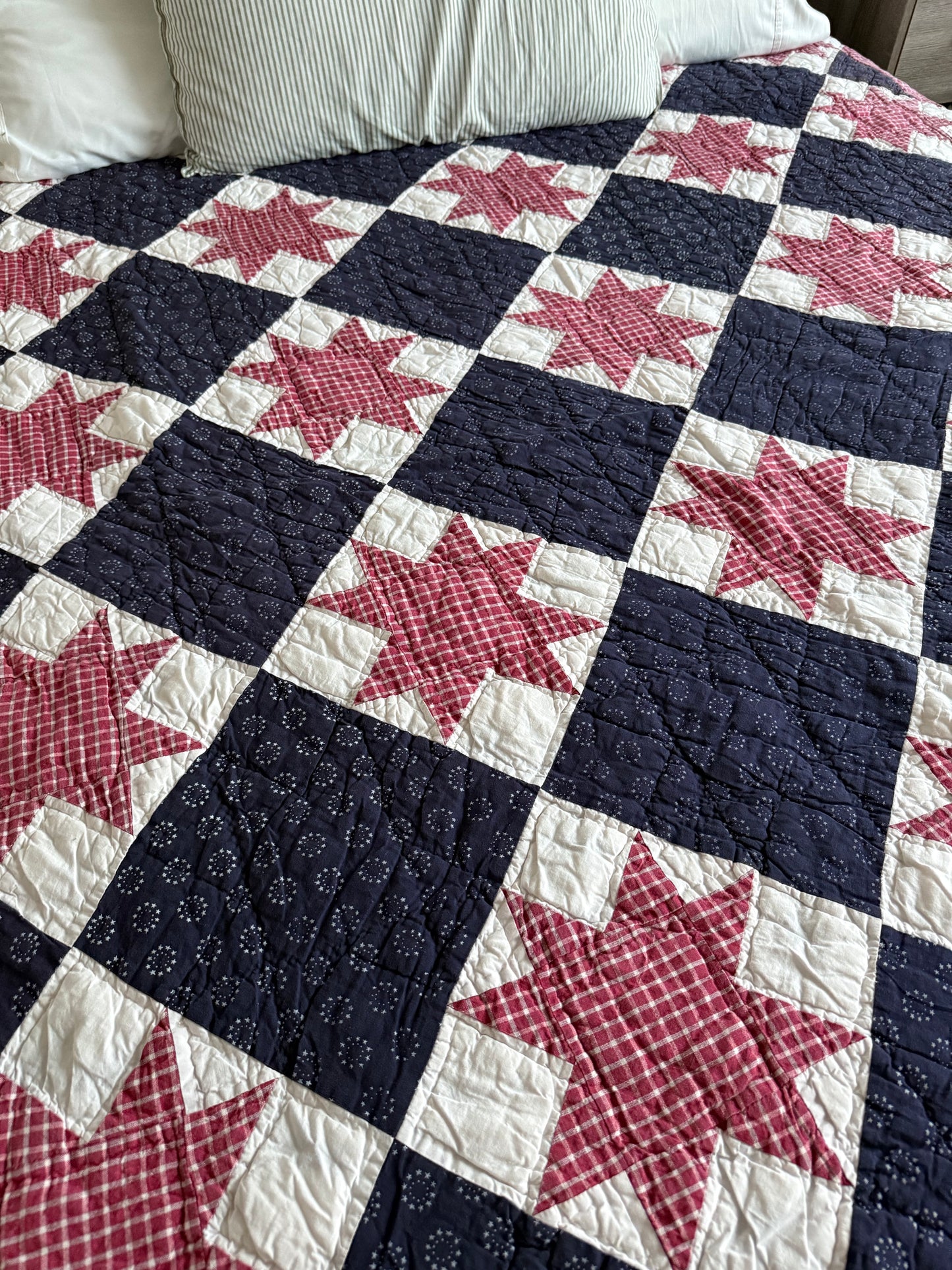 VTG 90s Star Quilt