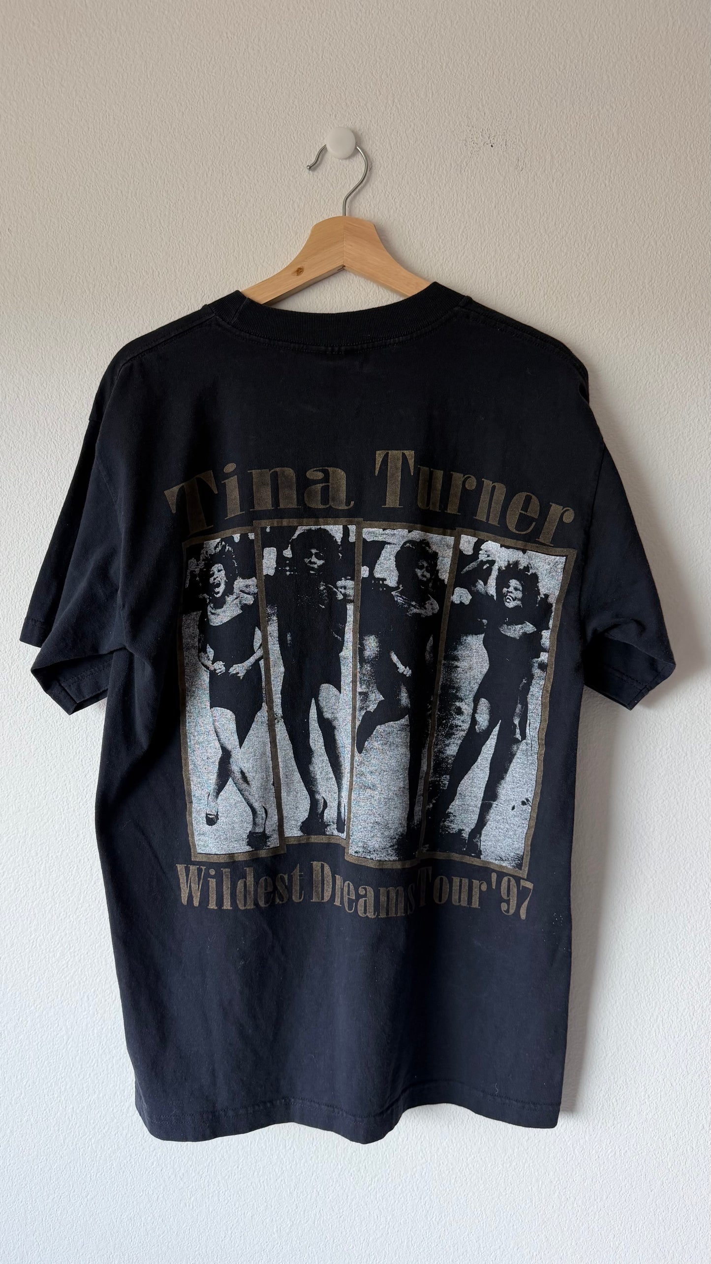 Tina Turner Vintage 90s Wildest Dreams Tour Band T-Shirt 1997