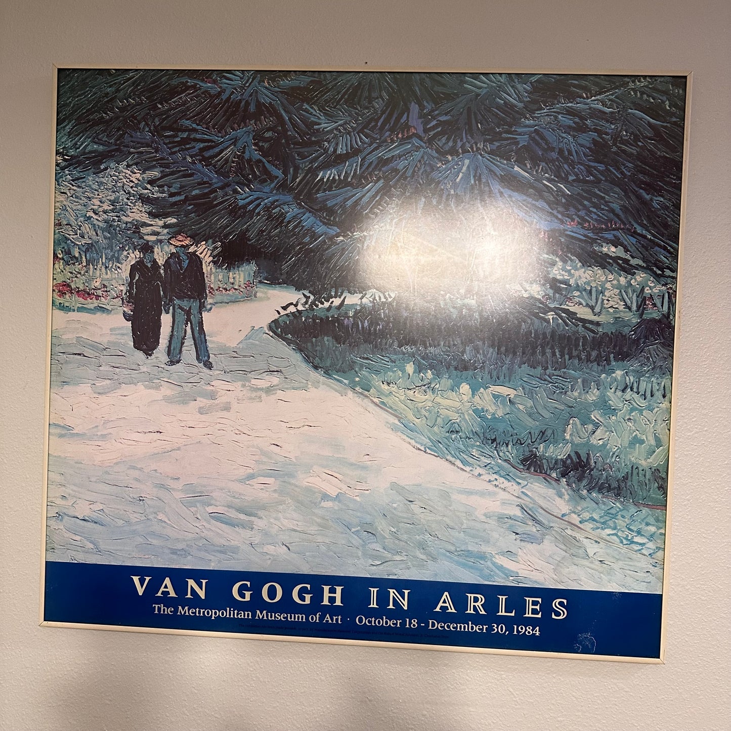 Couple in the park of Arles: The Poet’s Garden III by Vincent Van Gogh
