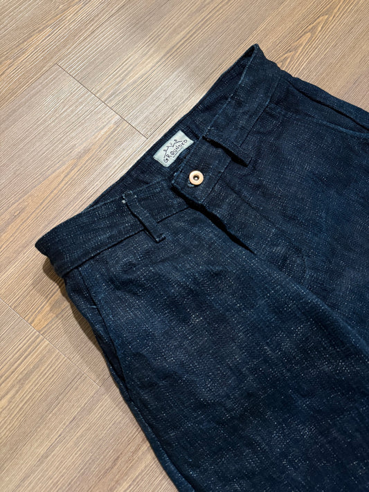 The Hidden Rivet Grounded Slub 21oz Denim
