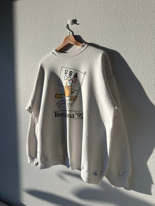 1992 Barcelona Cobi Cola Olympic Crewneck
